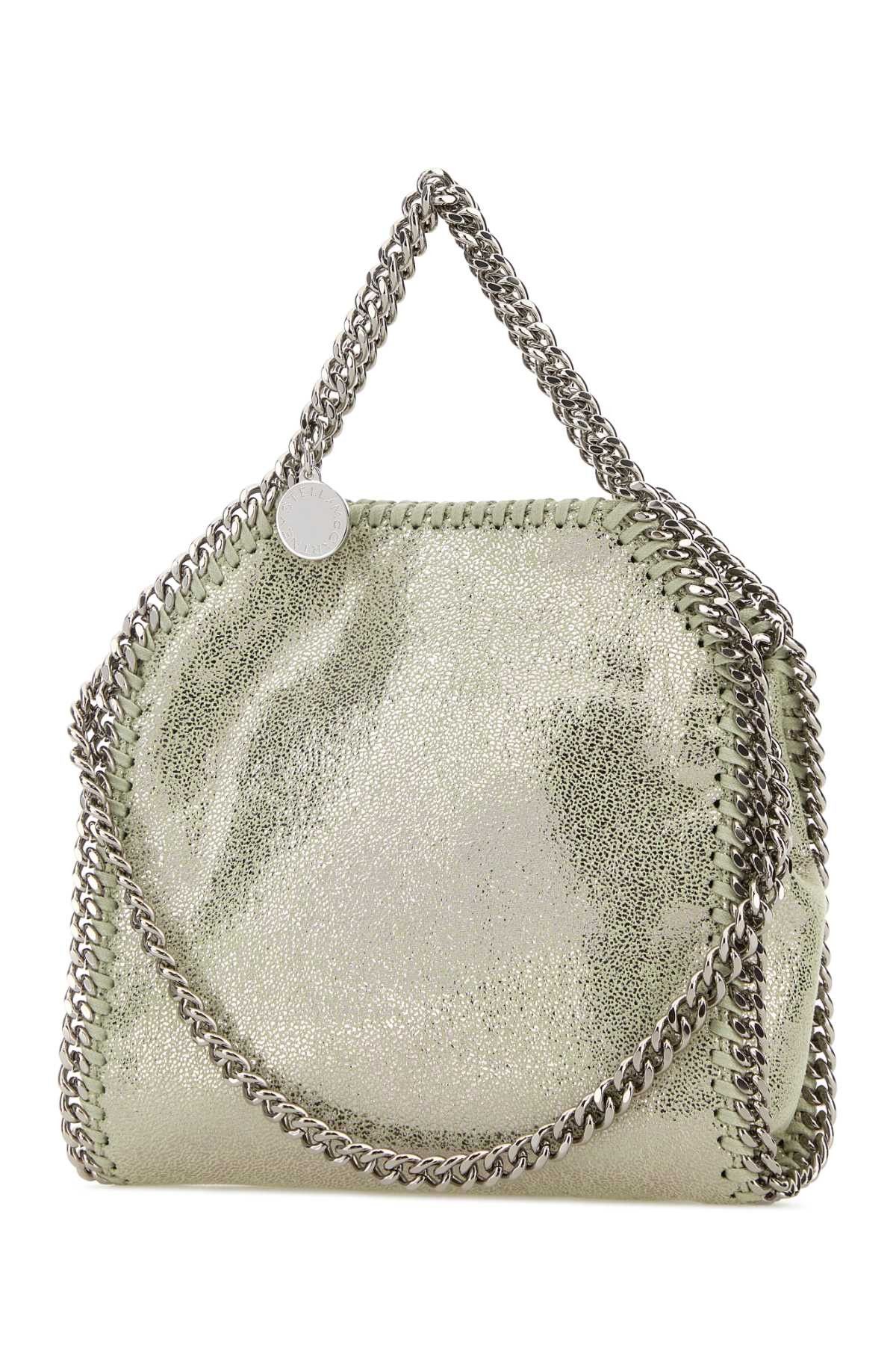 Stella McCartney Pastel Green Shaggy Deer Micro Falabella Handbag Size ONE SIZE - 2 Thumbnail