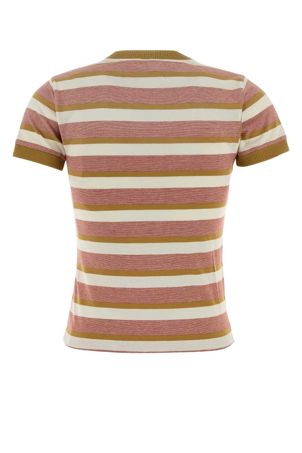 Prada Embroidered Cotton T-Shirt Size M / US 6-8 / IT 42-44 - 2 Thumbnail