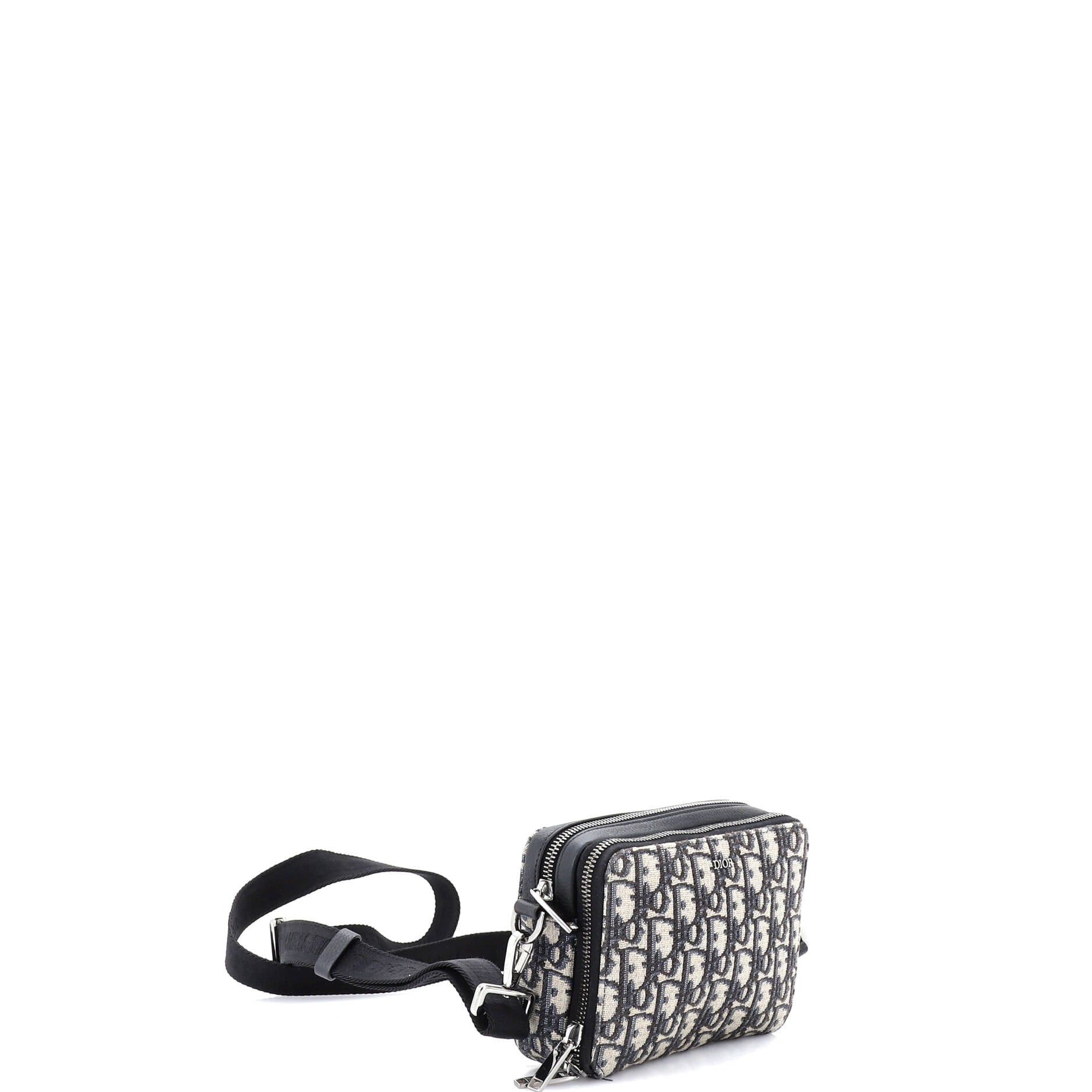 Dior Double Zip Crossbody Pouch Size ONE SIZE - 2 Thumbnail