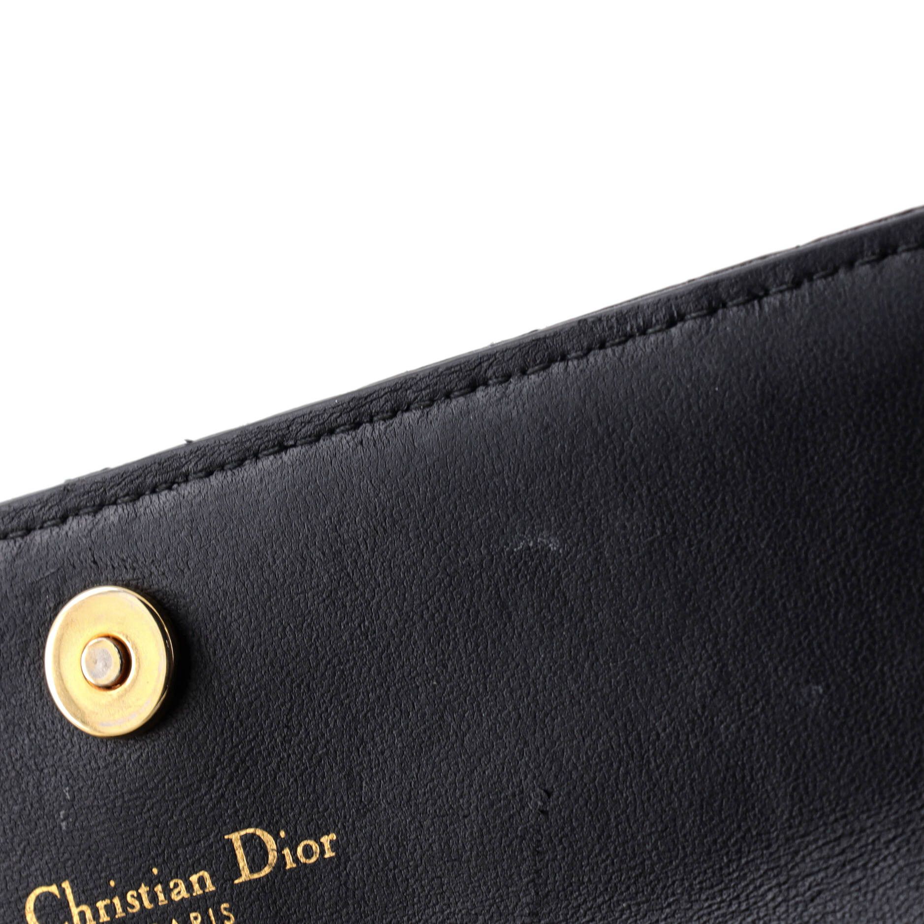 Dior Caro Flap Wallet Size ONE SIZE - 6 Thumbnail