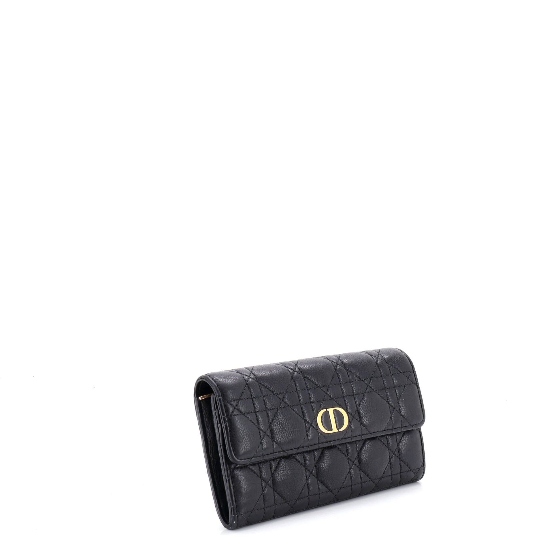 Dior Caro Flap Wallet Size ONE SIZE - 2 Thumbnail