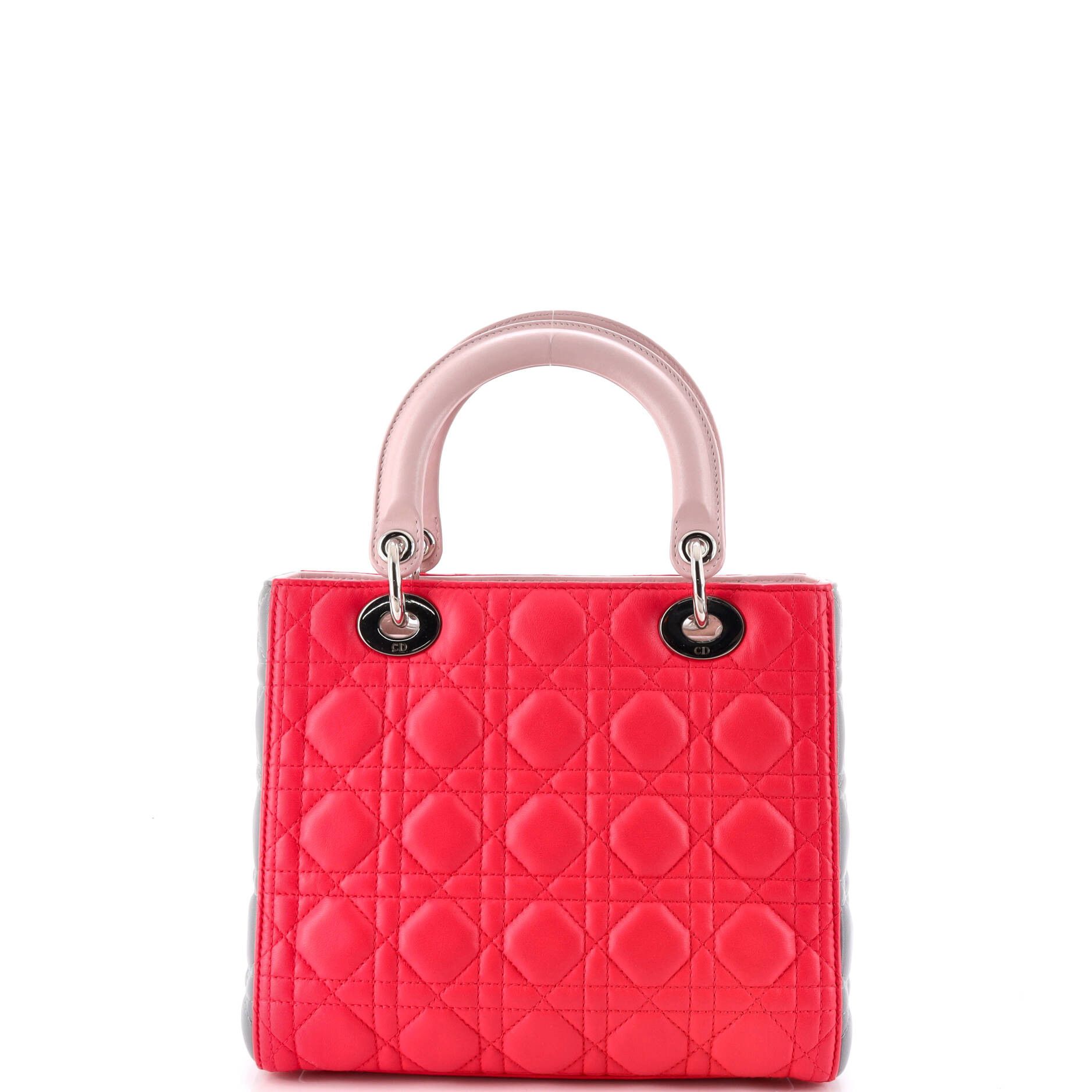 Dior Tricolor Lady Dior Bag Size ONE SIZE - 3 Thumbnail