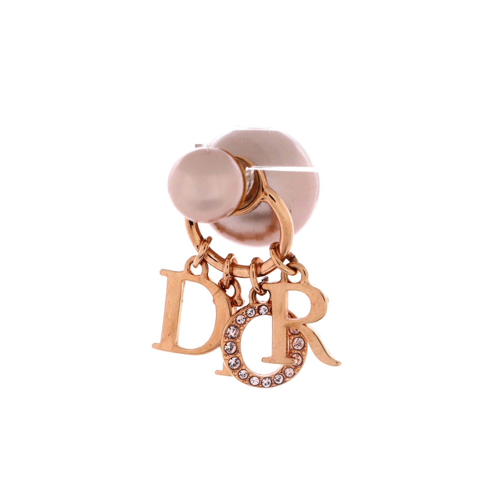 Dior Tribales Dangle Dior Logo Stud Earrings Size ONE SIZE - 2 Thumbnail