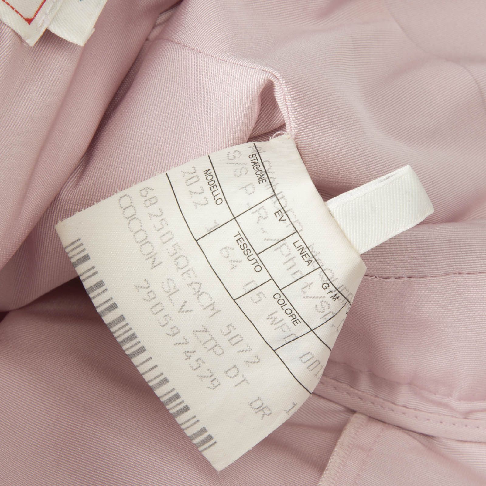 Alexander McQueen Pink Puff-Sleeve Pleated Faille Midi Dress Size XS / US 0-2 / IT 36-38 - 10 Thumbnail
