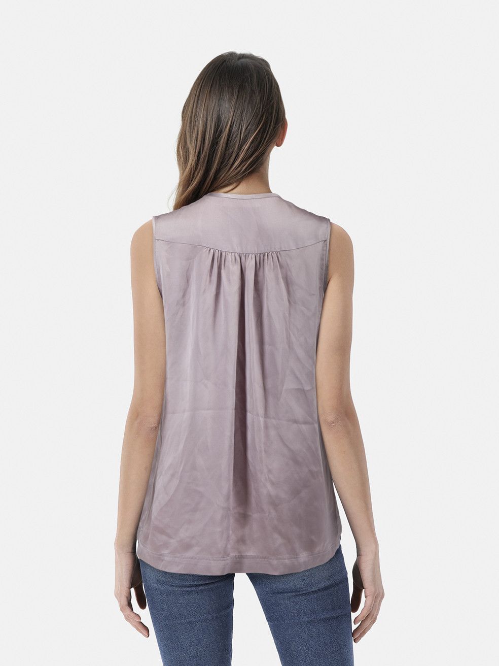 Valentino Purple Embellished Neckline Blouse Size M / US 6-8 / IT 42-44 - 2 Thumbnail