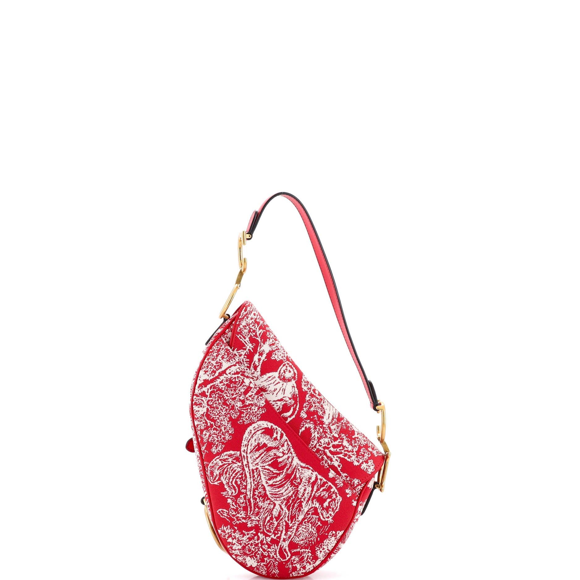 Dior Toile De Jouy Saddle Bag Size ONE SIZE - 3 Thumbnail