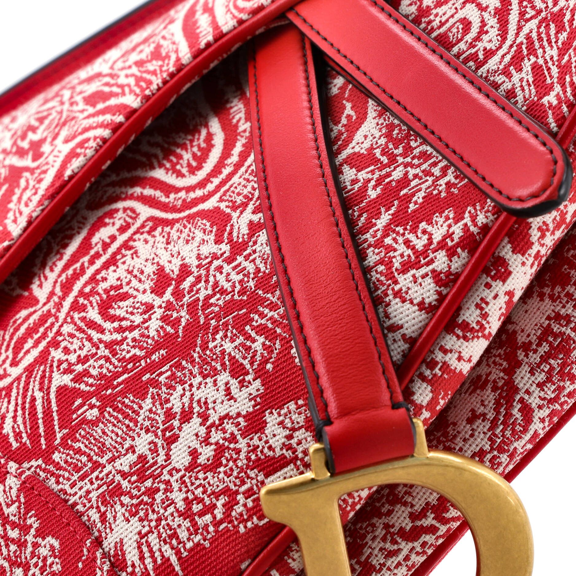 Dior Toile De Jouy Saddle Bag Size ONE SIZE - 6 Thumbnail