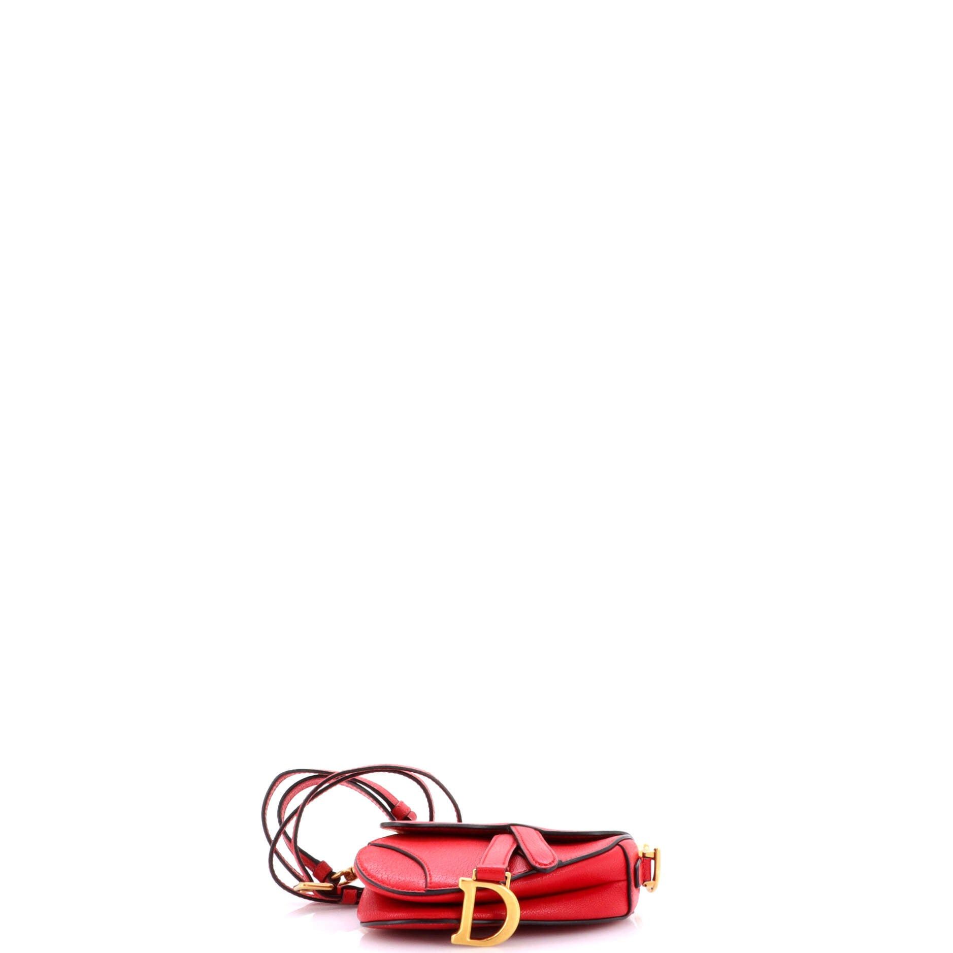 Dior Saddle Handbag with Strap Size ONE SIZE - 4 Thumbnail