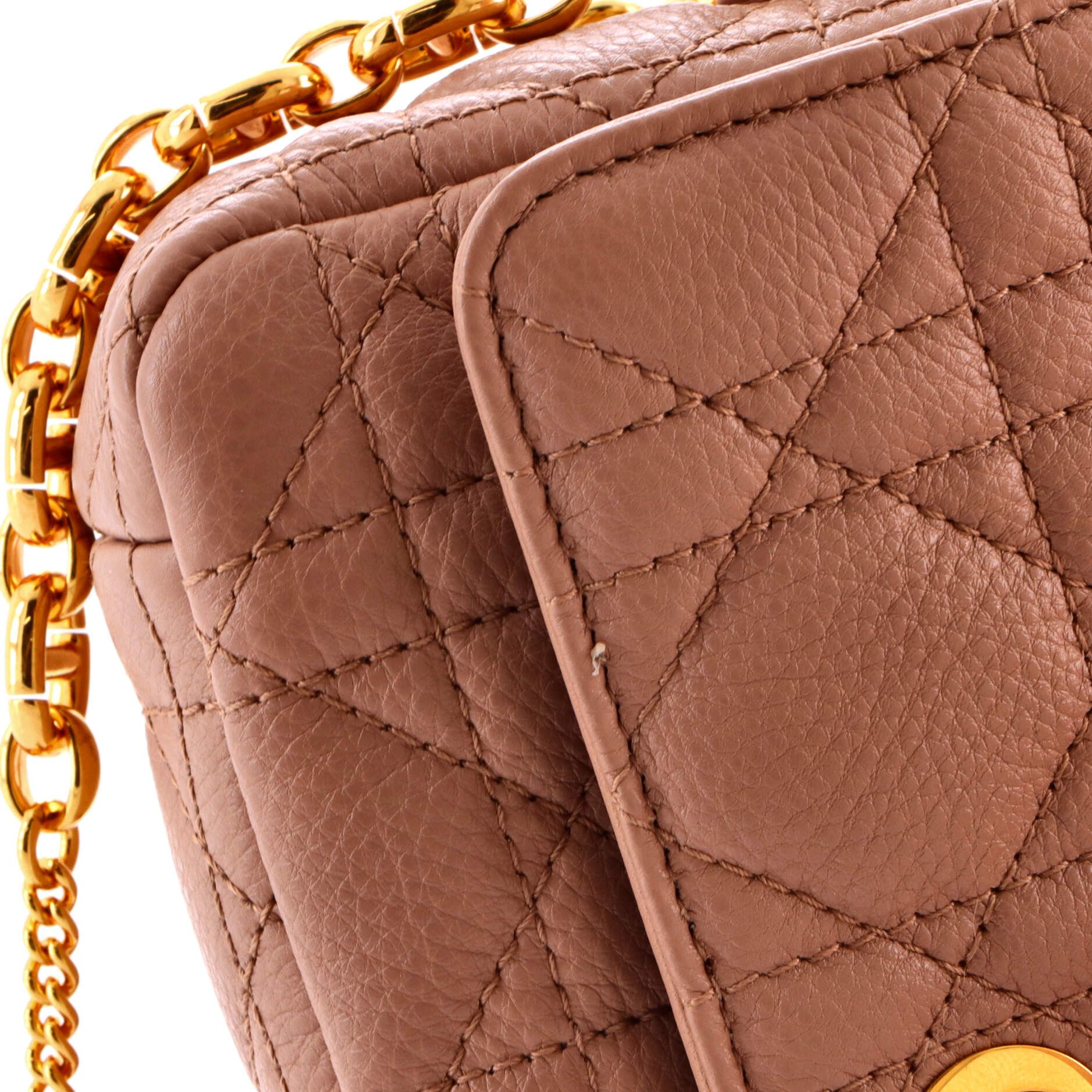 Dior Caro Flap Double Pouch Crossbody Bag Size ONE SIZE - 6 Thumbnail
