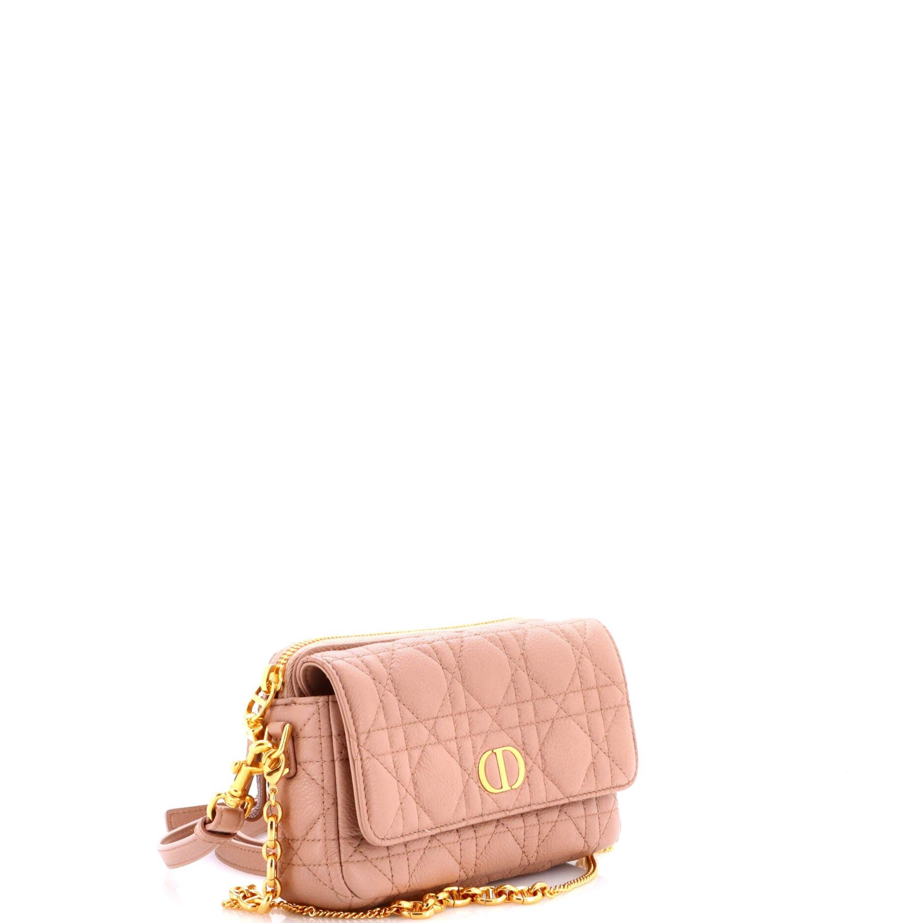 Dior Caro Flap Double Pouch Crossbody Bag Size ONE SIZE - 2 Thumbnail