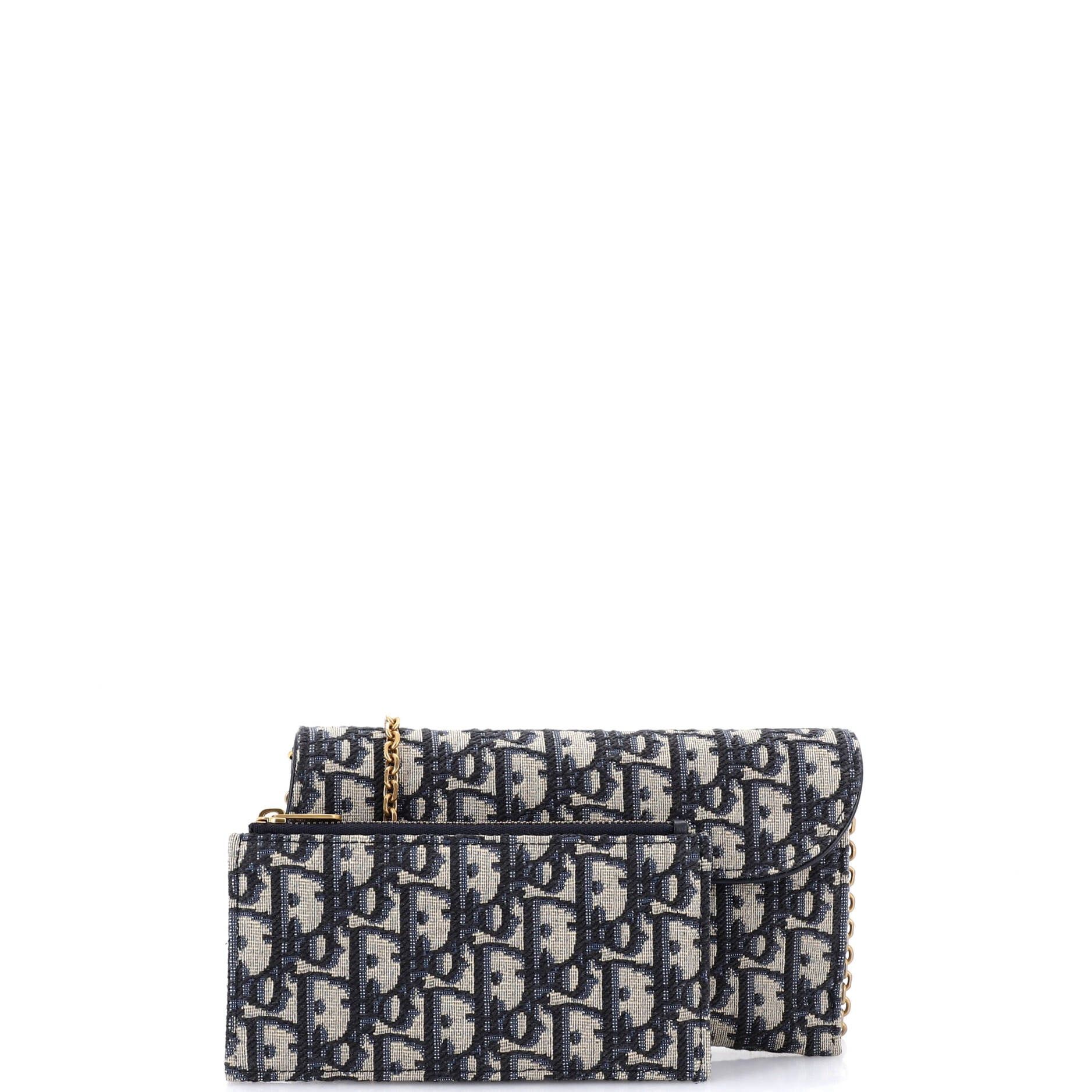 Dior Saddle Chain Wallet Size ONE SIZE - 2 Thumbnail