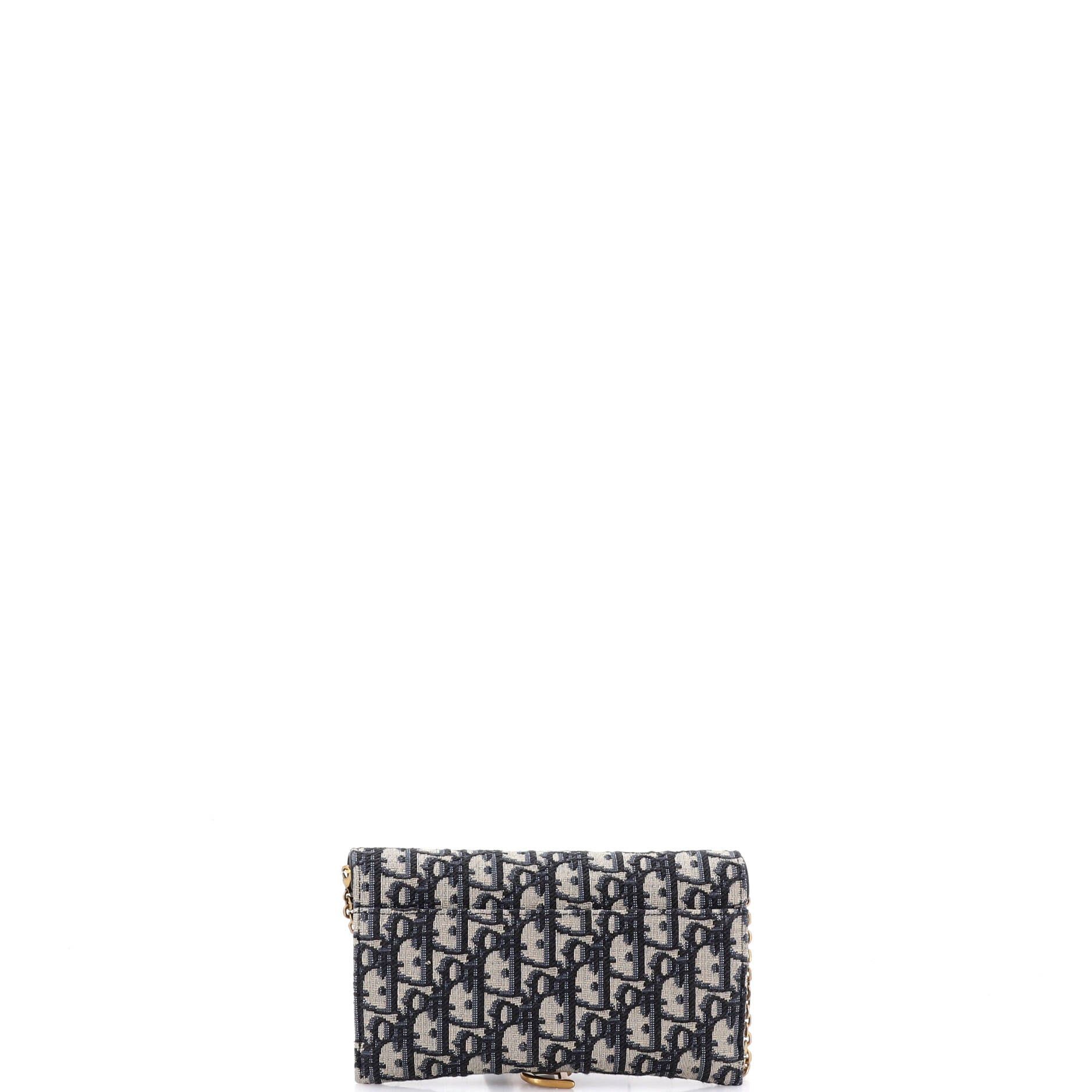Dior Saddle Chain Wallet Size ONE SIZE - 4 Thumbnail