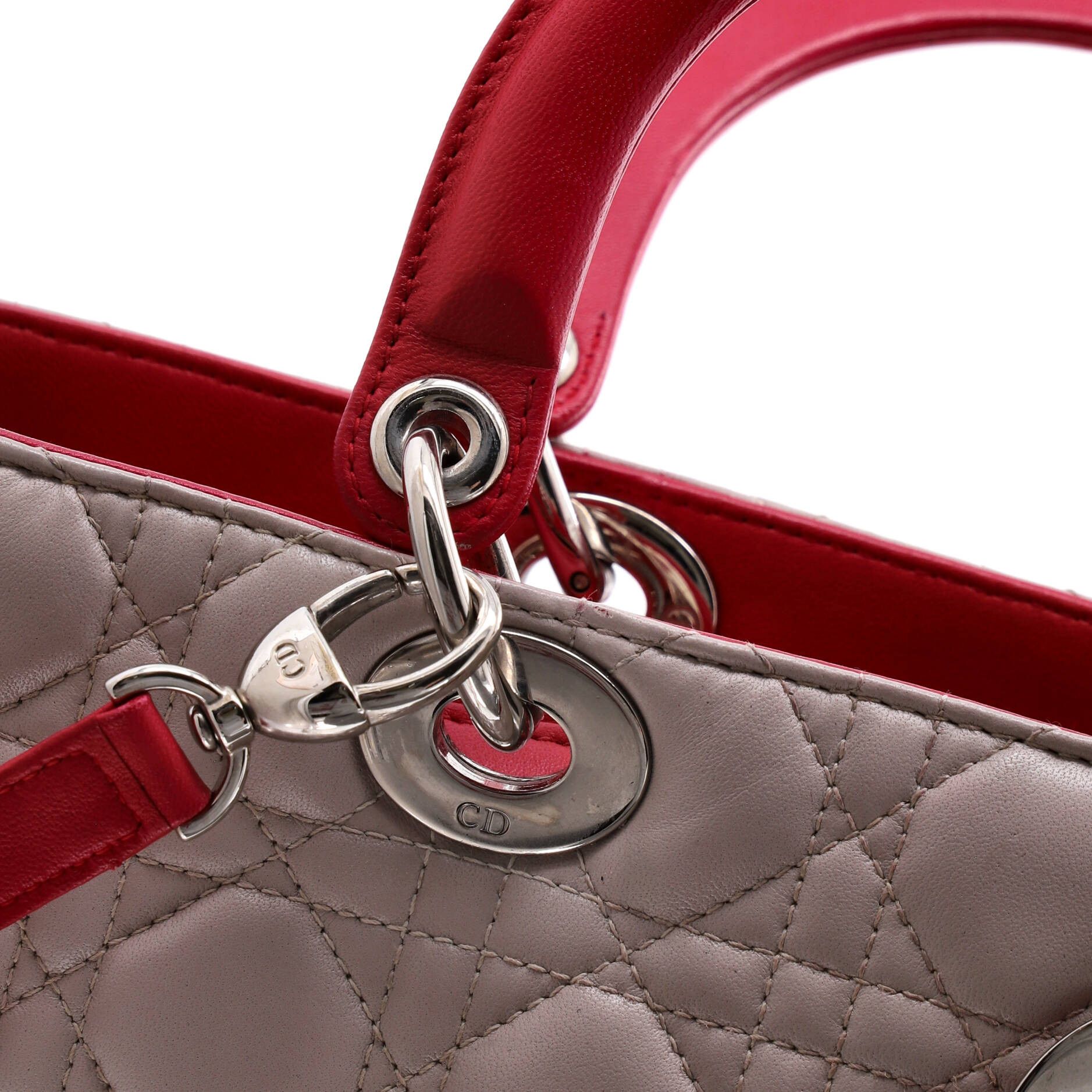 Dior Tricolor Lady Dior Bag Size ONE SIZE - 7 Thumbnail
