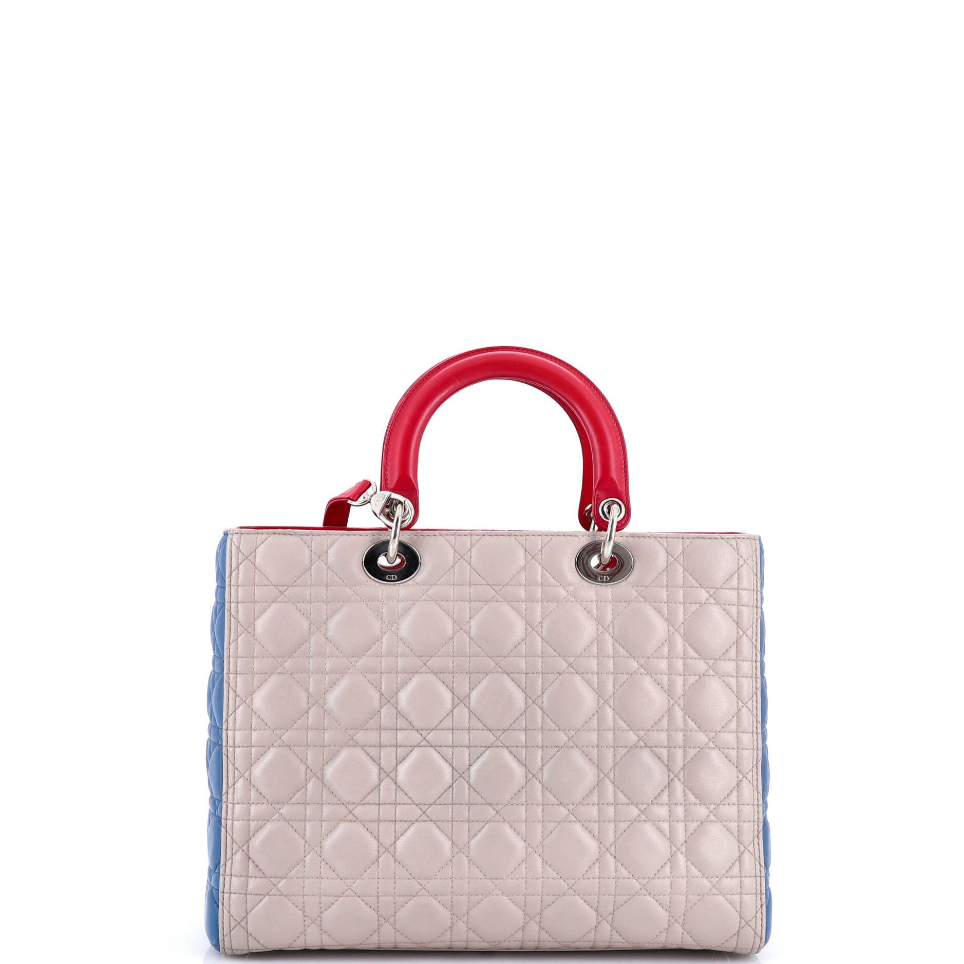 Dior Tricolor Lady Dior Bag Size ONE SIZE - 3 Thumbnail