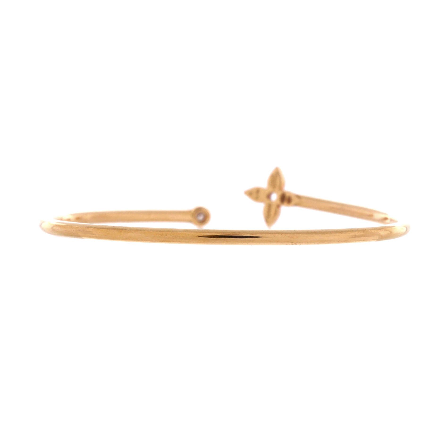 Louis Vuitton Idylle Blossom Twist Cuff Bracelet Size ONE SIZE - 3 Thumbnail