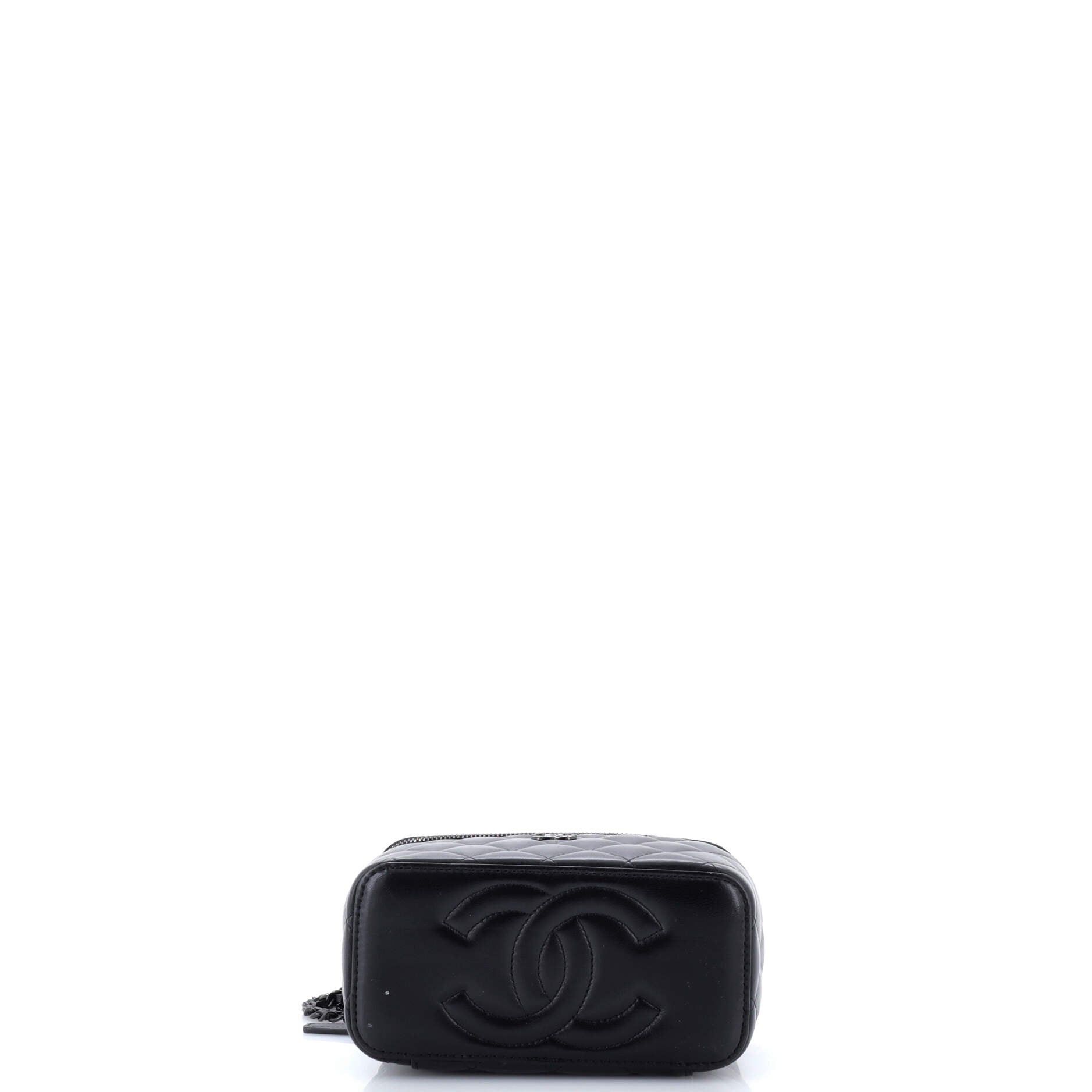 Chanel So Black Trendy CC Vanity Case with Chain Size ONE SIZE - 4 Thumbnail