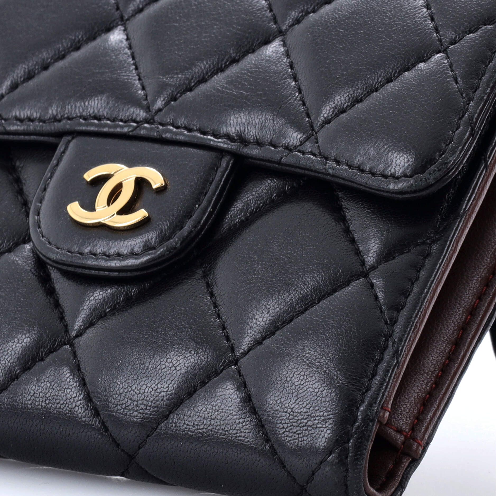 Chanel CC Compact Classic Flap Wallet Size ONE SIZE - 6 Thumbnail