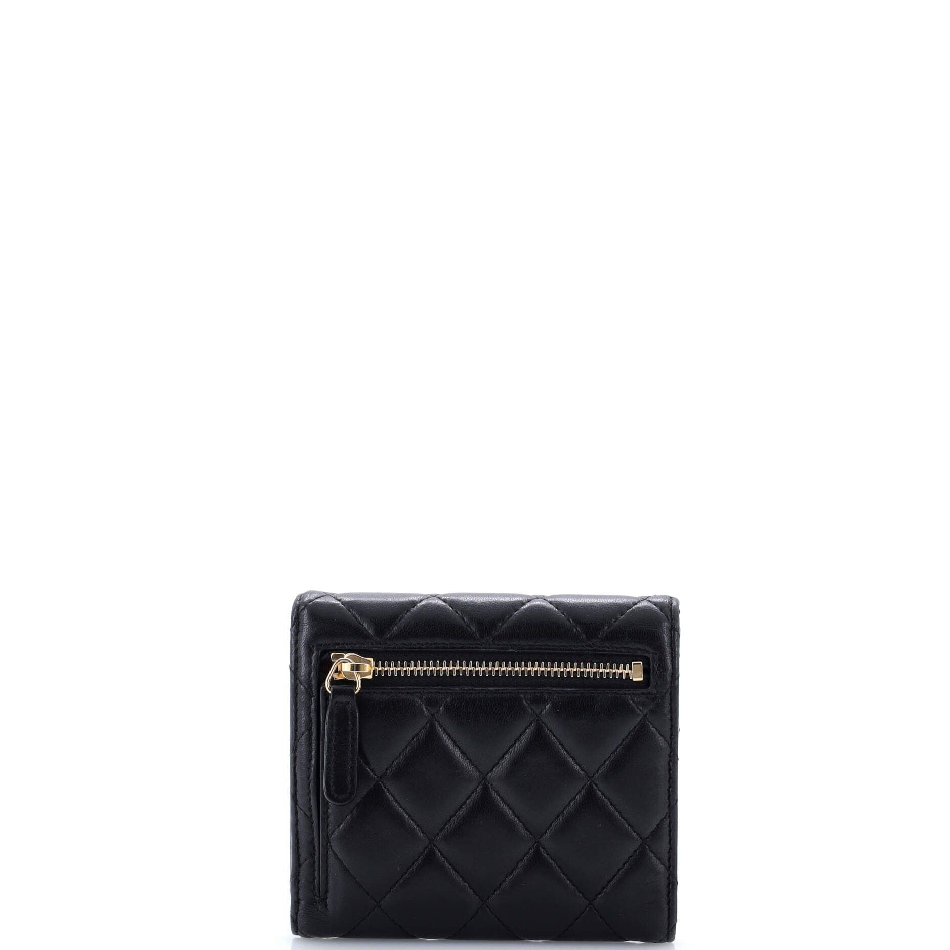 Chanel CC Compact Classic Flap Wallet Size ONE SIZE - 3 Thumbnail