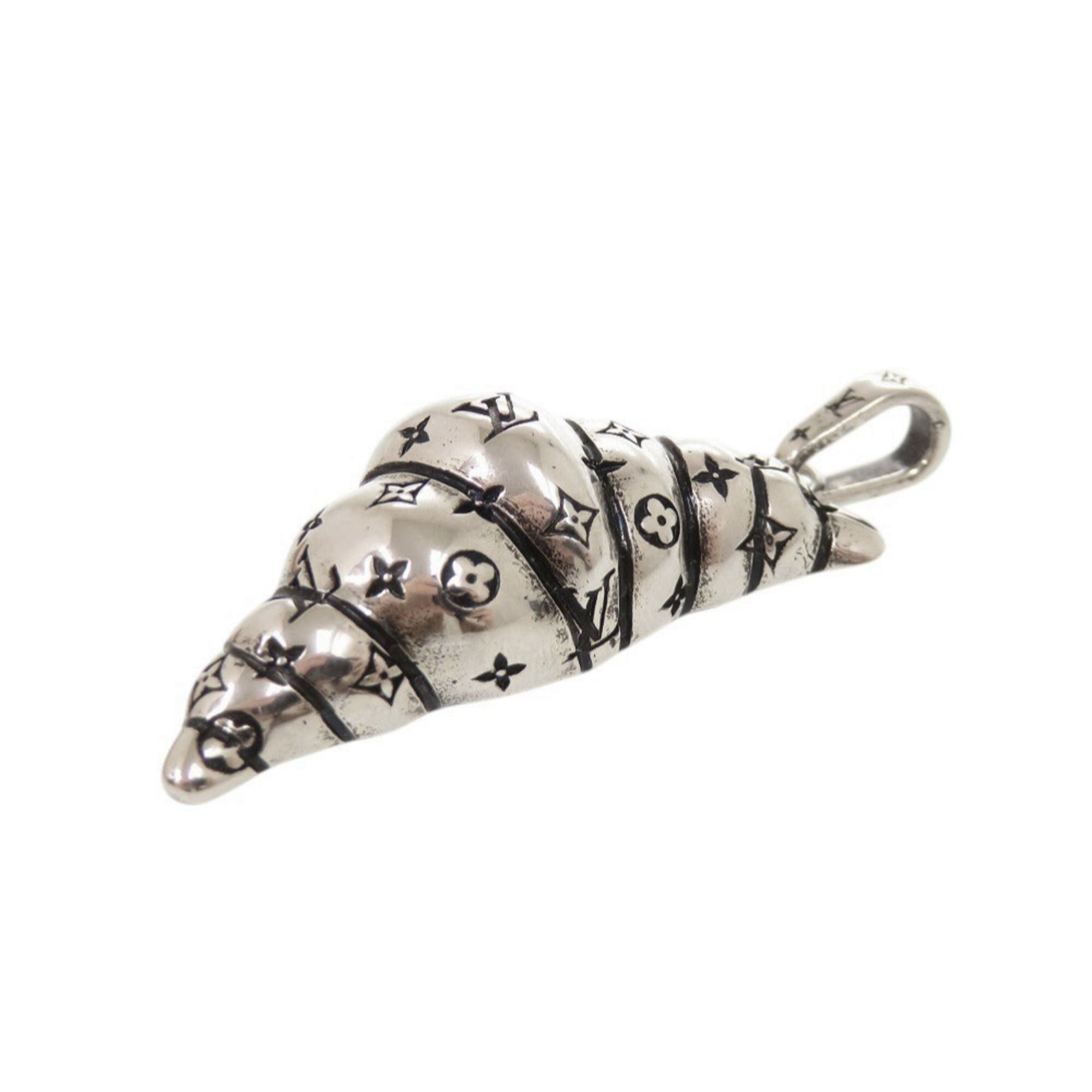 Louis Vuitton Excellent condition Louis Vuitton charm, LV Croissant Medium M03127, metal silver pendant top, 1225 LOUIS VUITTON Size ONE SIZE - 6 Thumbnail