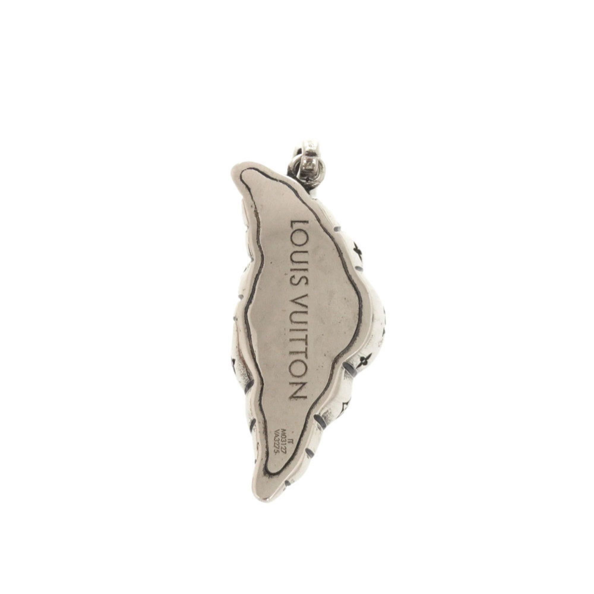 Louis Vuitton Excellent condition Louis Vuitton charm, LV Croissant Medium M03127, metal silver pendant top, 1225 LOUIS VUITTON Size ONE SIZE - 3 Thumbnail
