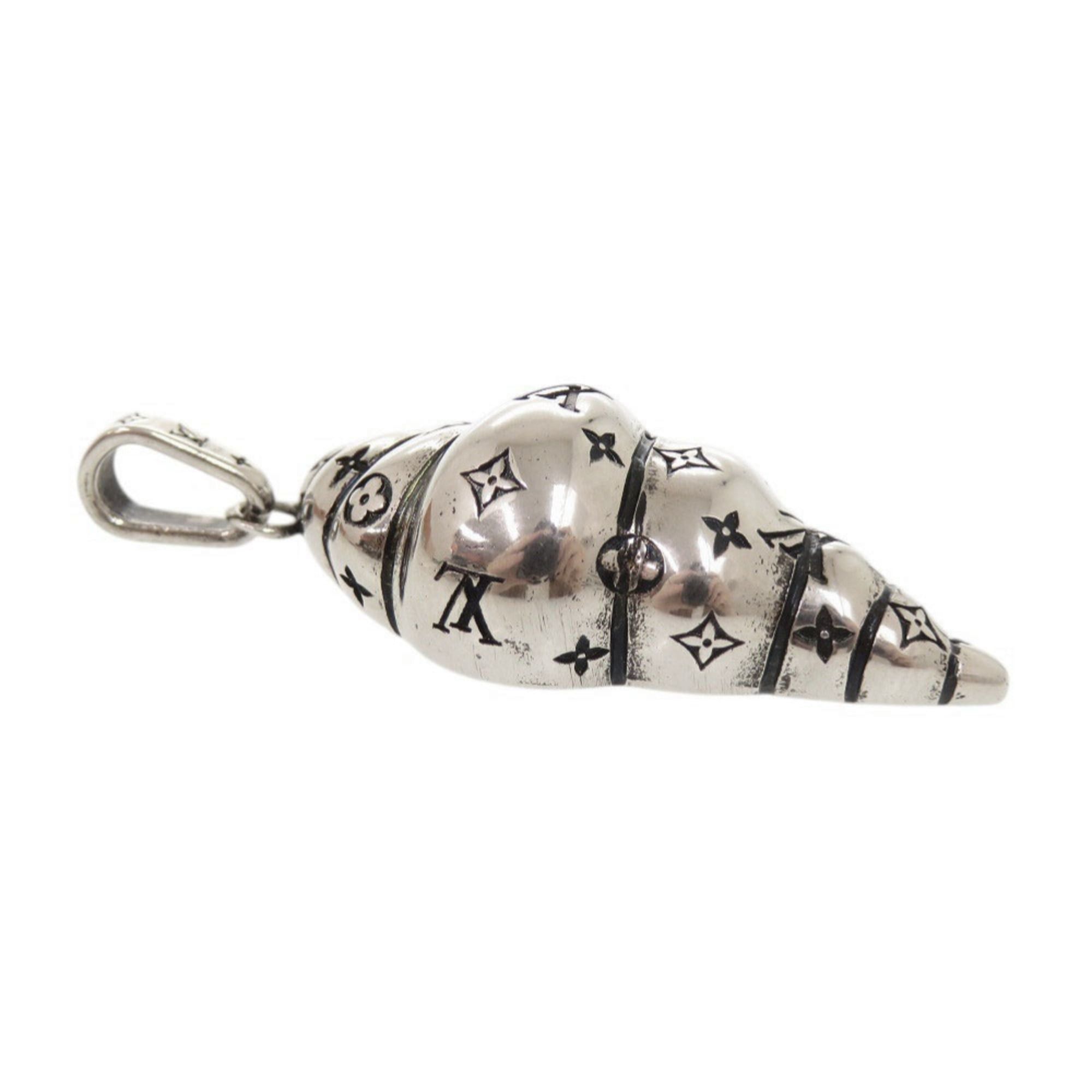 Louis Vuitton Excellent condition Louis Vuitton charm, LV Croissant Medium M03127, metal silver pendant top, 1225 LOUIS VUITTON Size ONE SIZE - 5 Thumbnail