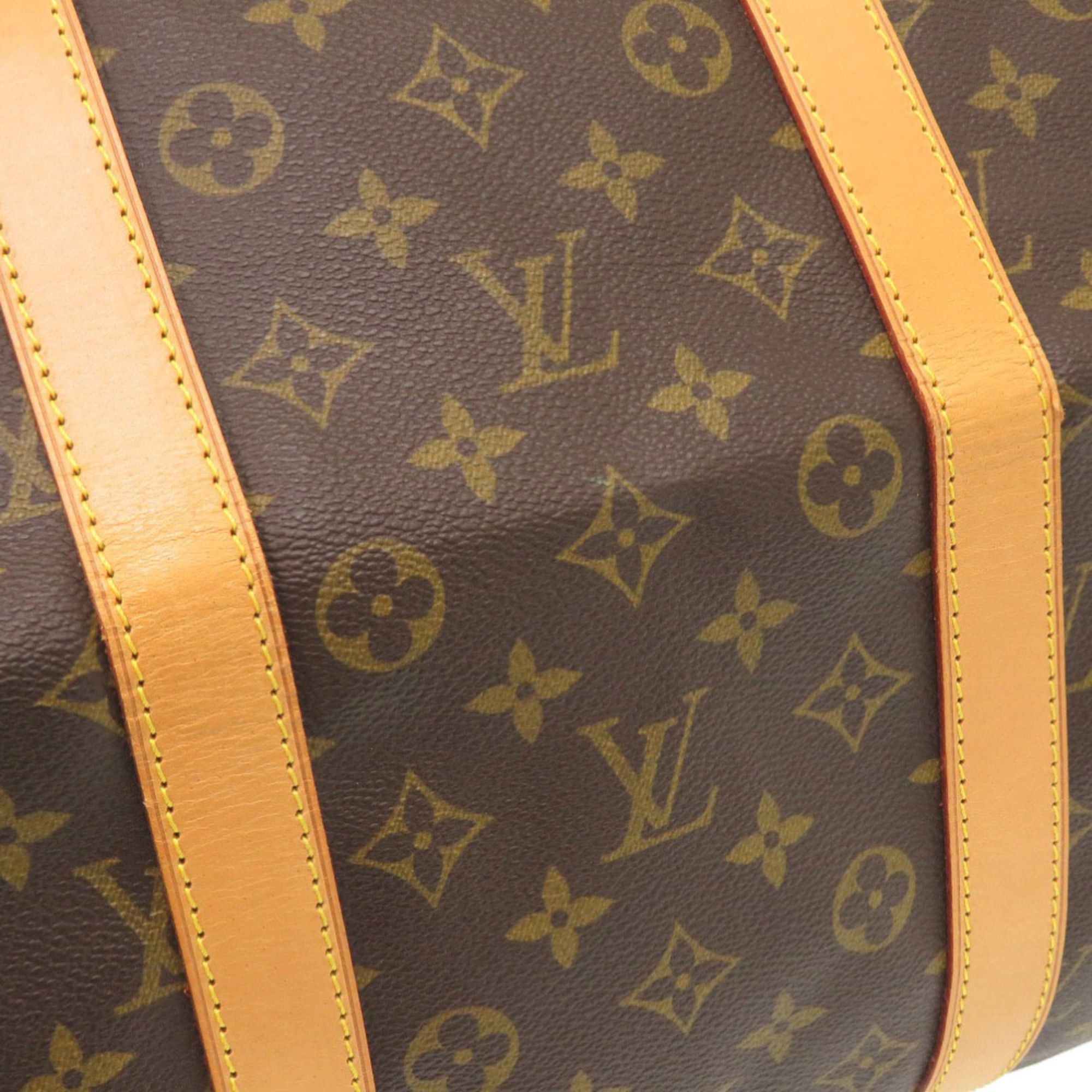 Louis Vuitton Excellent condition Louis Vuitton Keepall 55 Monogram M41424 Boston bag, canvas, brown, LV 0998, LOUIS VUITTON, men's. Size ONE SIZE - 8 Thumbnail
