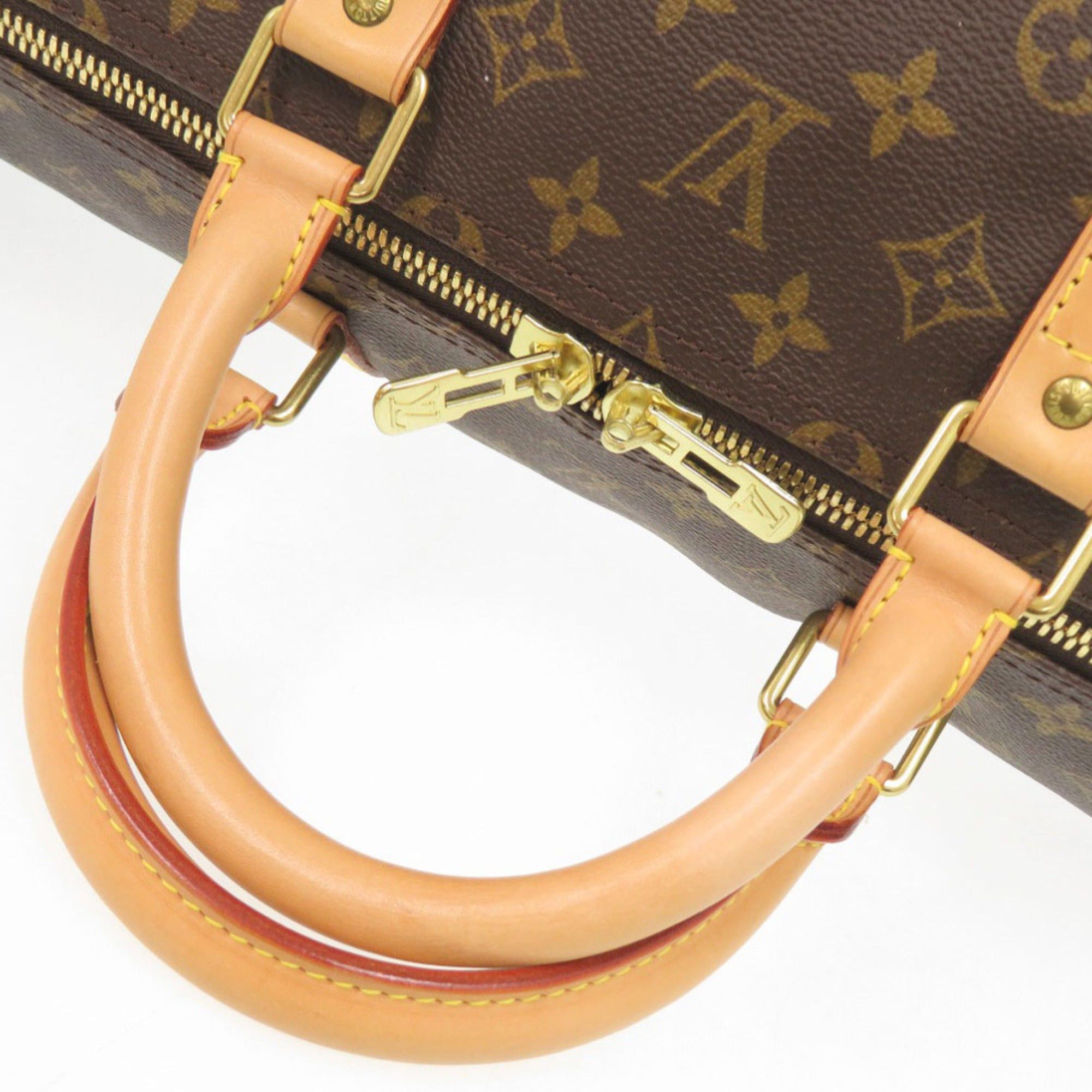 Louis Vuitton Excellent condition Louis Vuitton Keepall 55 Monogram M41424 Boston bag, canvas, brown, LV 0998, LOUIS VUITTON, men's. Size ONE SIZE - 6 Thumbnail