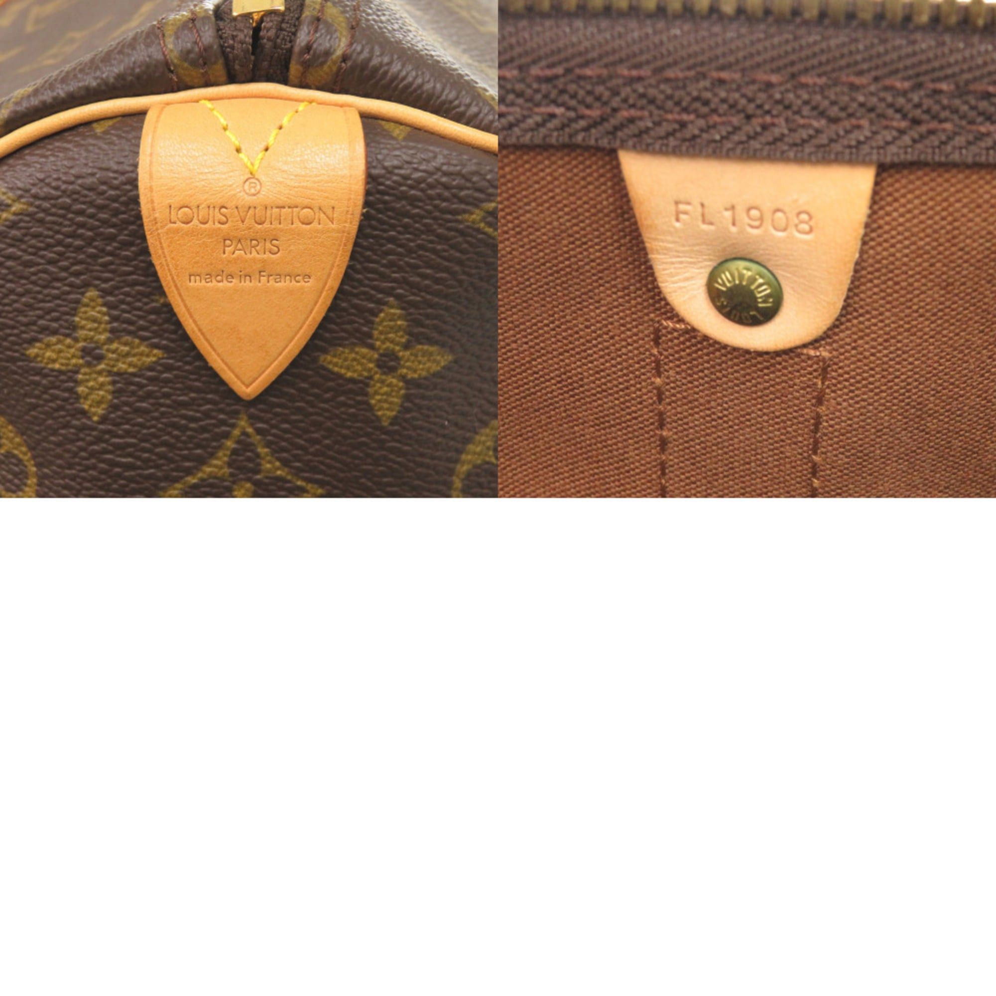 Louis Vuitton Excellent condition Louis Vuitton Keepall 55 Monogram M41424 Boston bag, canvas, brown, LV 0998, LOUIS VUITTON, men's. Size ONE SIZE - 10 Thumbnail