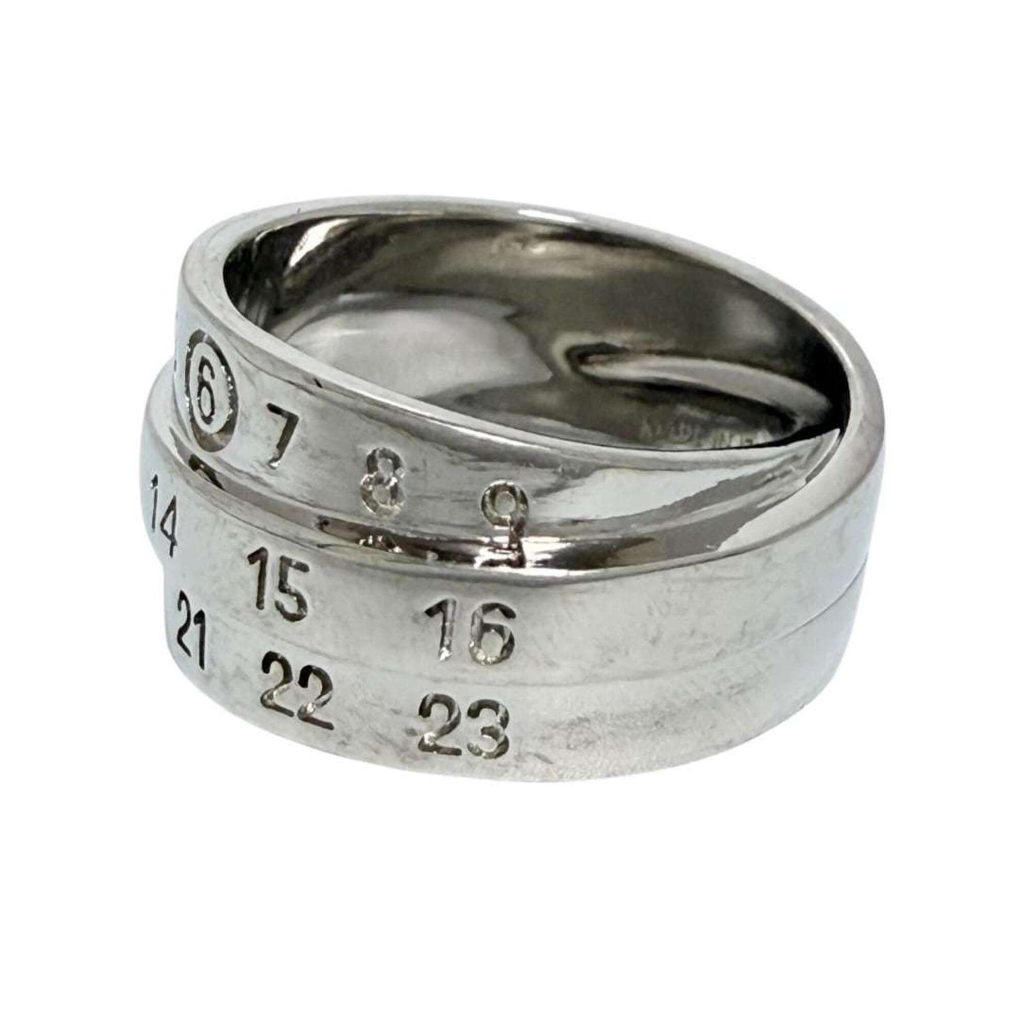 Maison Margiela Maison Margiela Men's Triple Logo Numeric Ring, Size 16 Size ONE SIZE - 3 Thumbnail