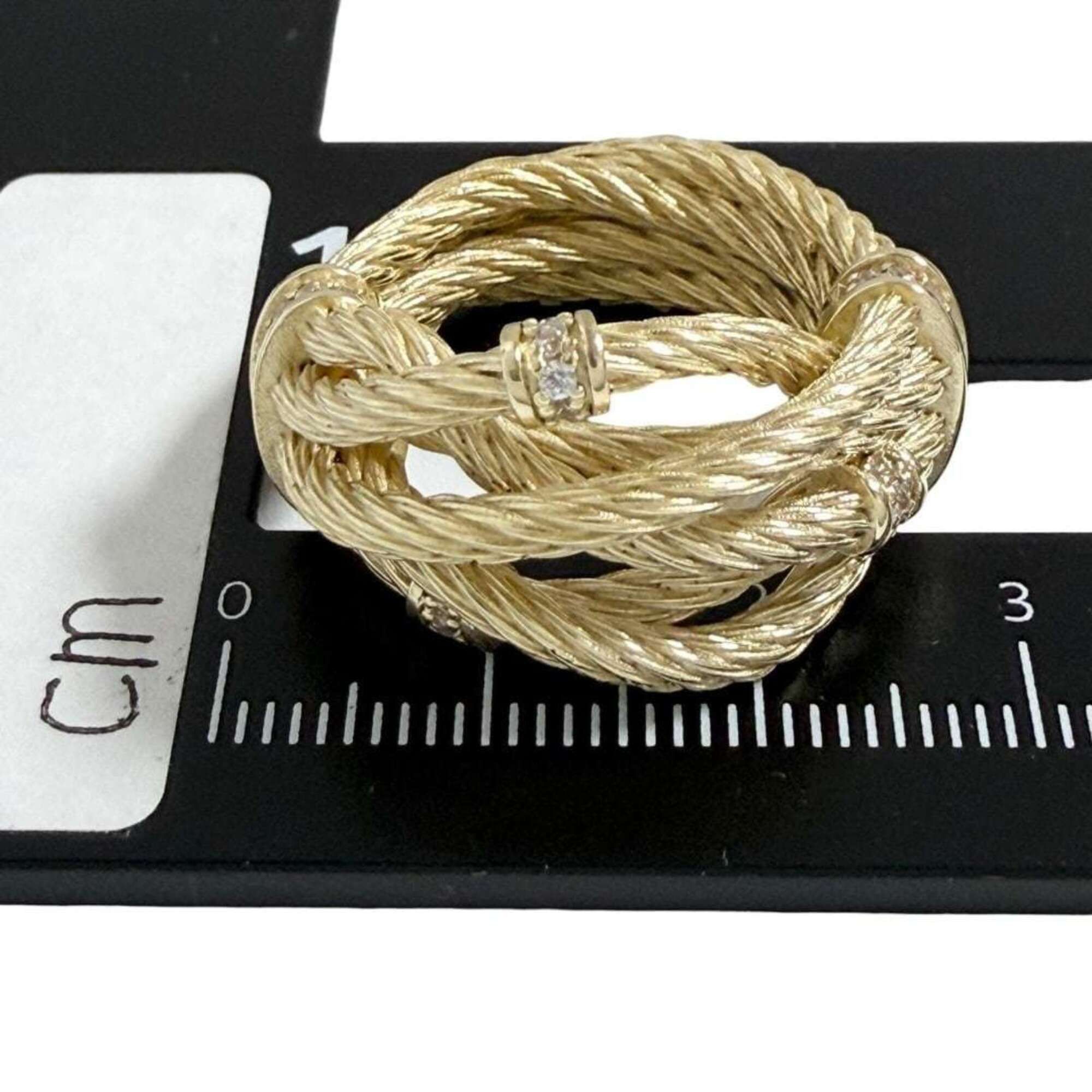 Bottega Veneta Bottega Veneta women's ring, sterling silver (925), gold color, size 12. Size ONE SIZE - 8 Thumbnail