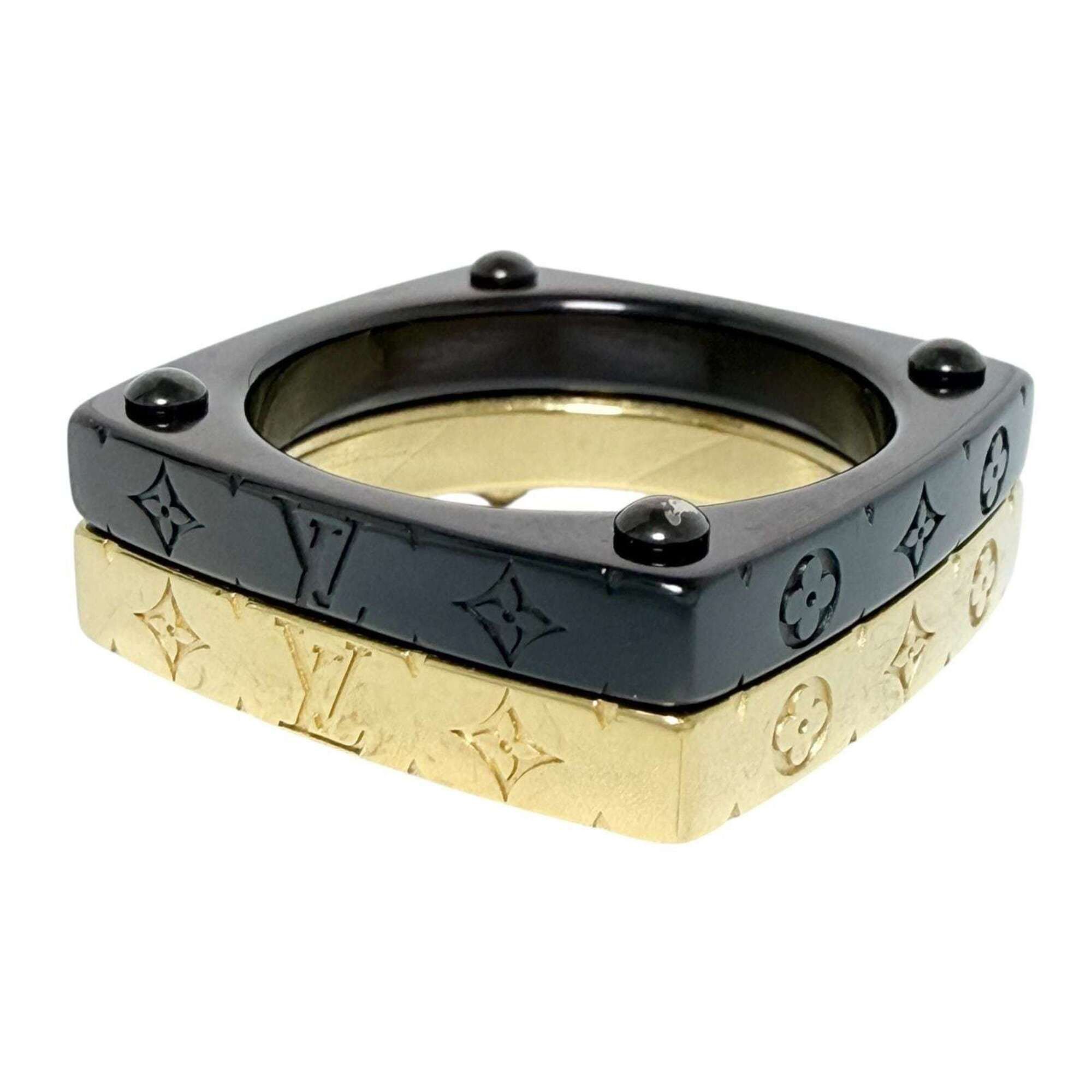 Louis Vuitton Louis Vuitton Men's Ring, Monogram Bold Set, Size 21 Size ONE SIZE - 2 Thumbnail