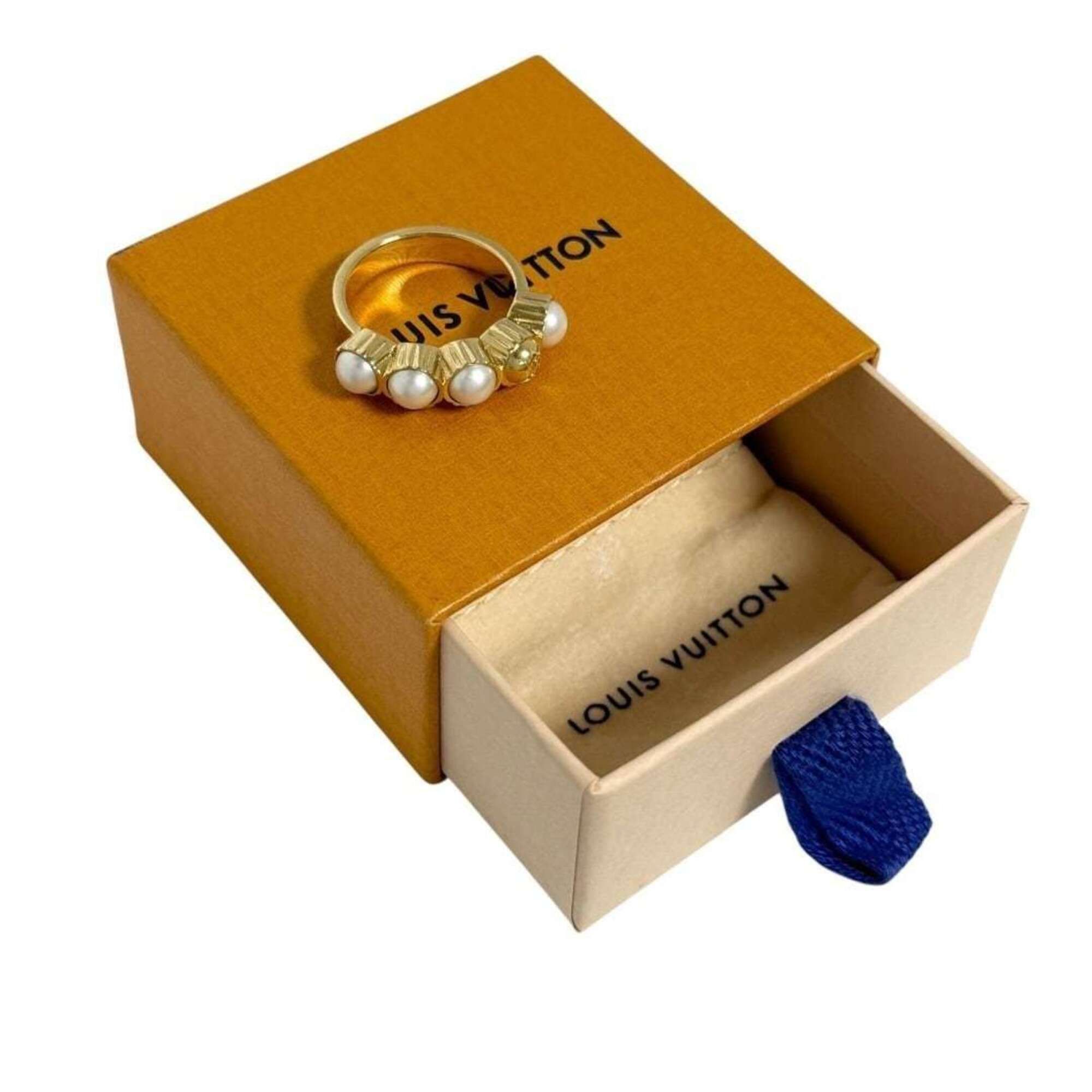 Louis Vuitton Louis Vuitton Men's LV Dynasty Ring, Size L (21-22) Size ONE SIZE - 10 Thumbnail