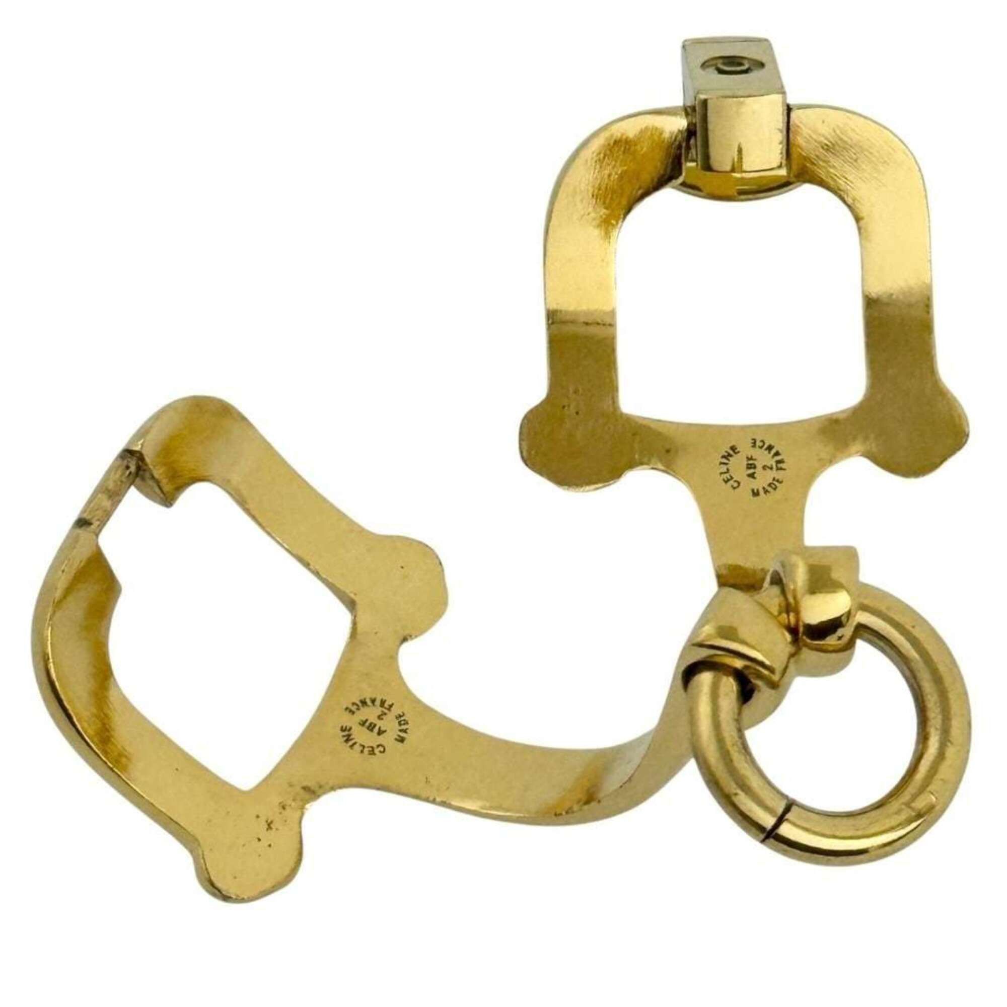 Celine Celine Women's/Men's Horsebit Bracelet, Gold Color Size ONE SIZE - 6 Thumbnail