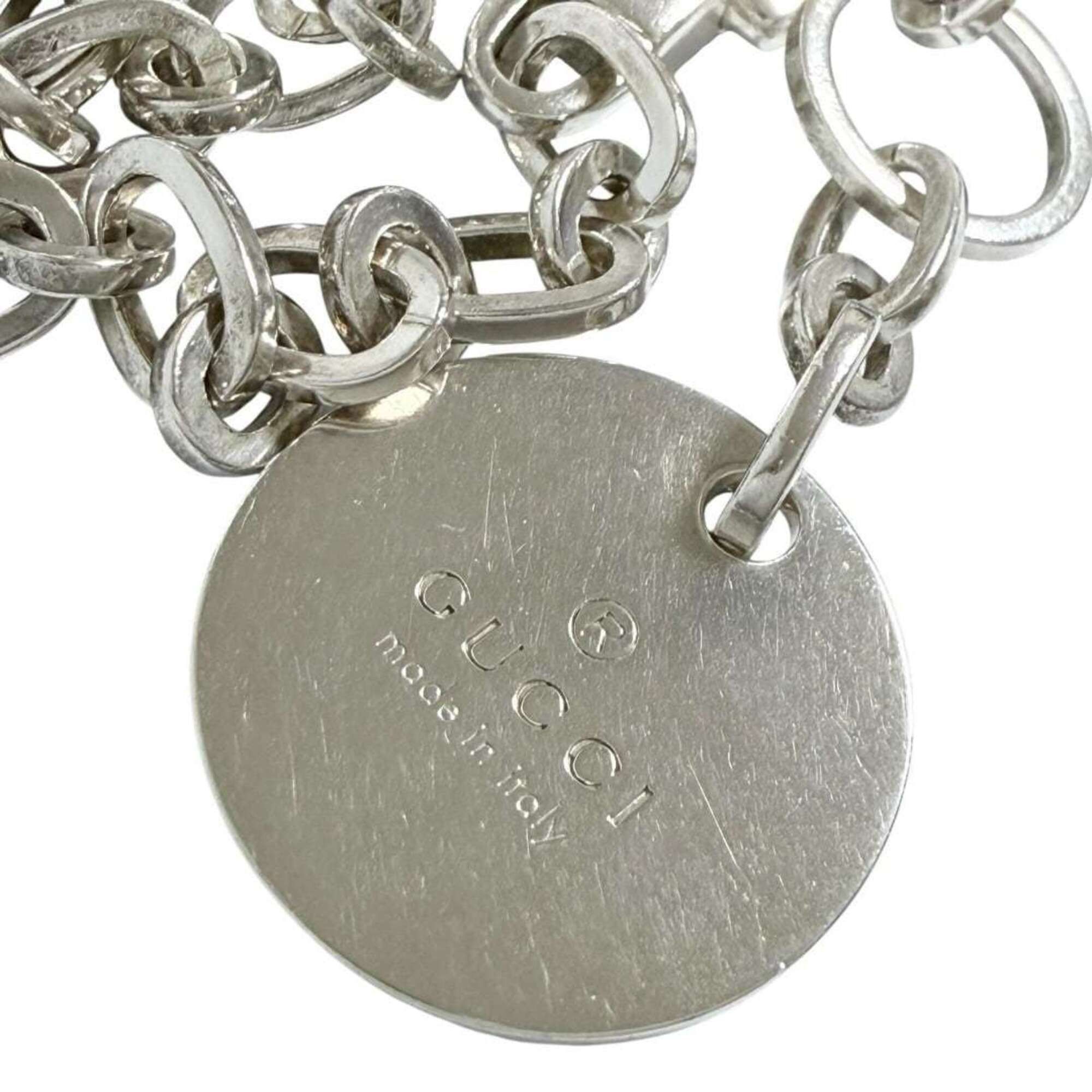 Gucci Gucci unisex pendant necklace, 41cm, sterling silver (925). Size ONE SIZE - 5 Thumbnail