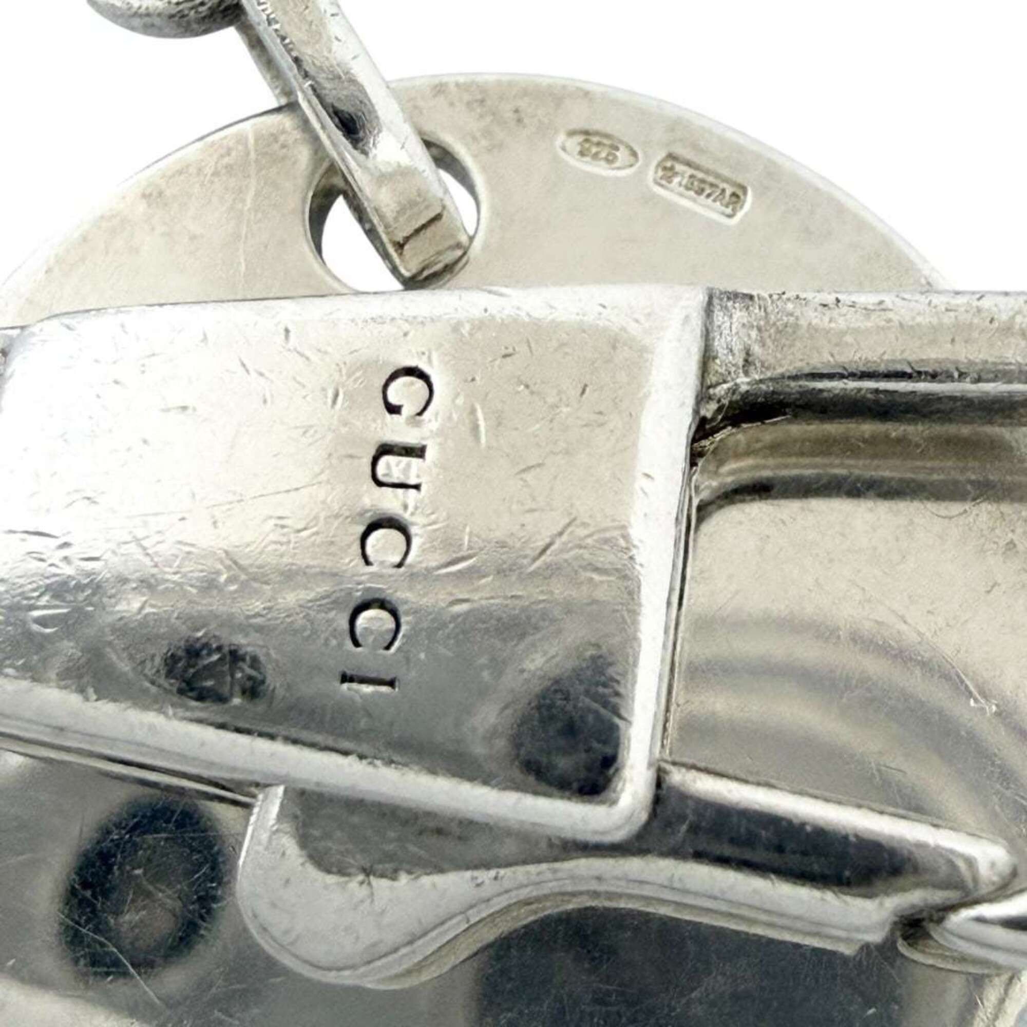 Gucci Gucci unisex pendant necklace, 41cm, sterling silver (925). Size ONE SIZE - 8 Thumbnail