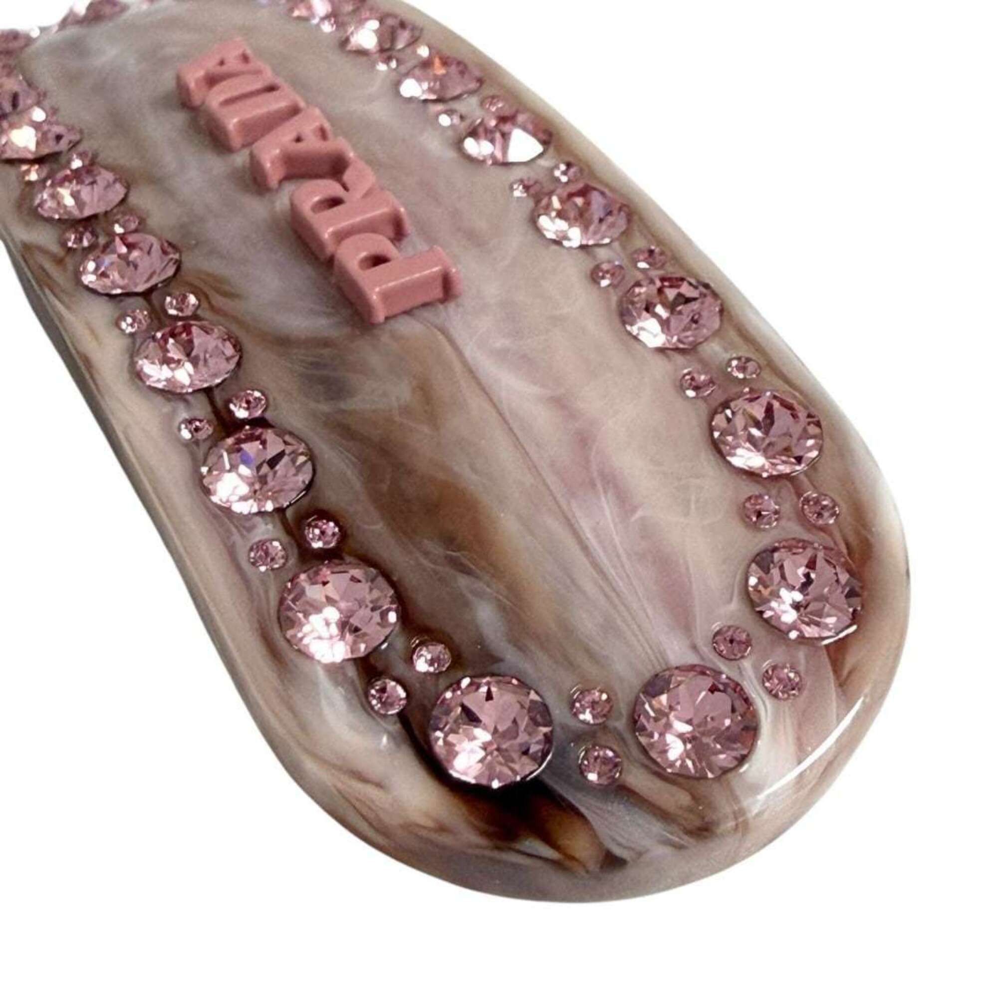 Prada Prada Women's Plex Hair Clip Barrette Hairpin Pink Size ONE SIZE - 5 Thumbnail