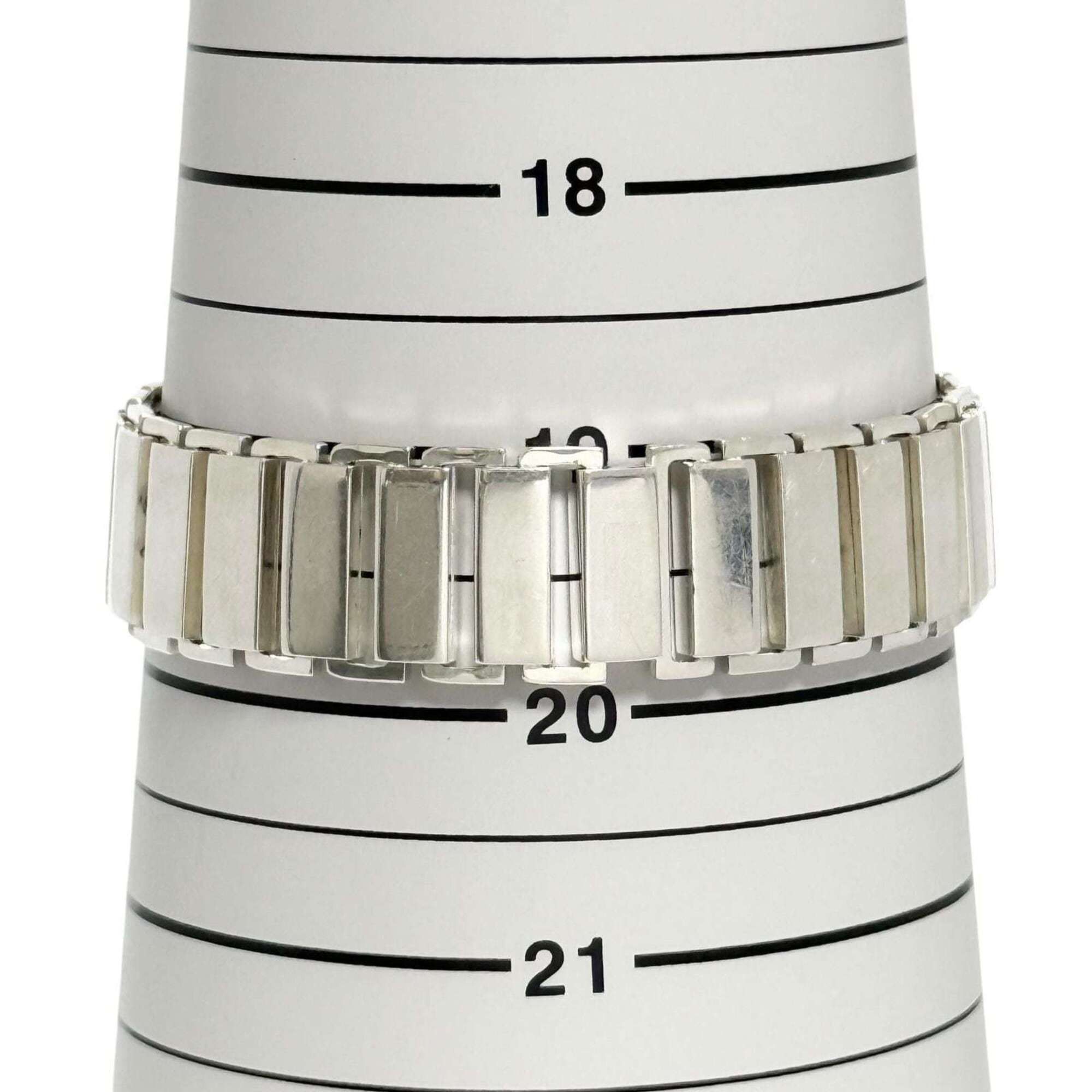 Gucci Gucci Men's and Women's Wide Bracelet, Sterling Silver (925) Size ONE SIZE - 9 Thumbnail