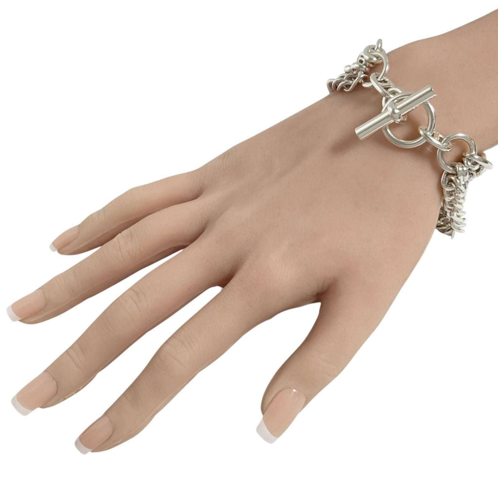 Hermes Hermes Women's Bracelet Chaine d'Ancre Etcetera SH 925 Size ONE SIZE - 9 Thumbnail