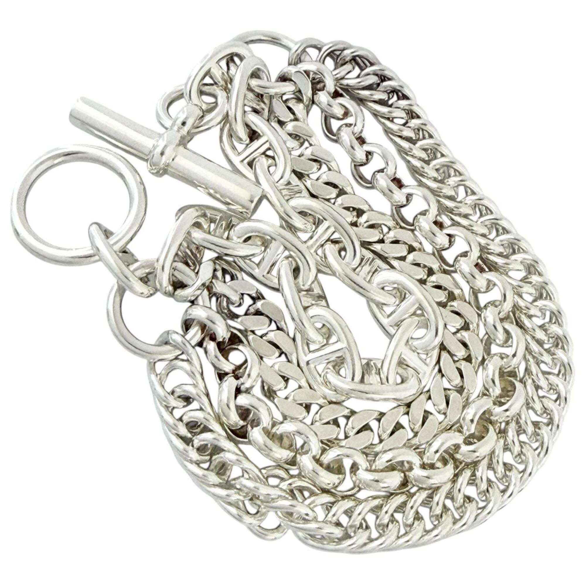Hermes Hermes Women's Bracelet Chaine d'Ancre Etcetera SH 925 Size ONE SIZE - 2 Thumbnail