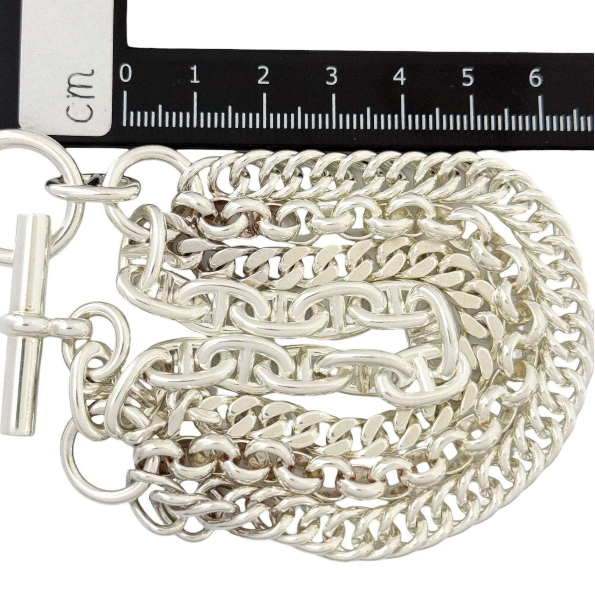 Hermes Hermes Women's Bracelet Chaine d'Ancre Etcetera SH 925 Size ONE SIZE - 7 Thumbnail