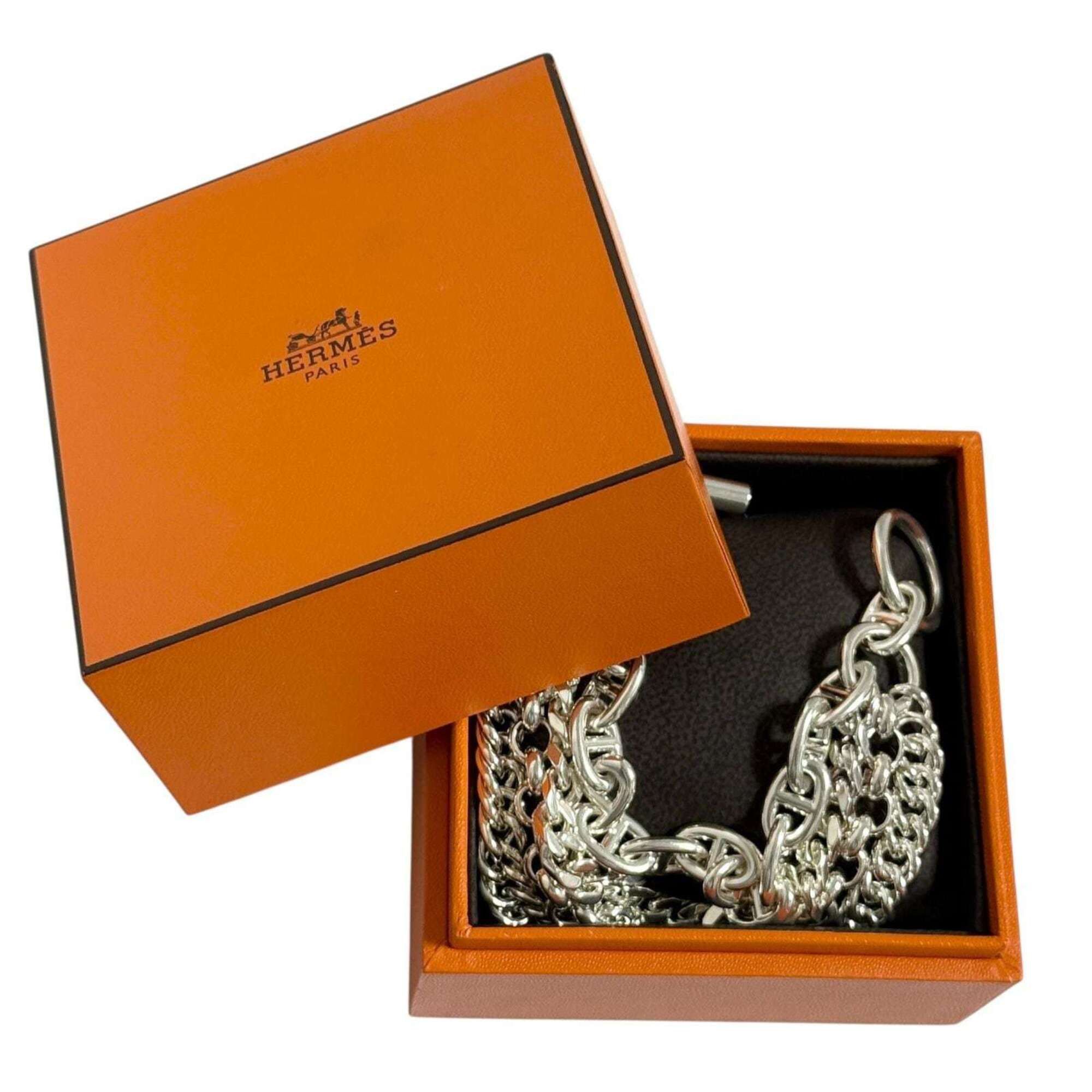 Hermes Hermes Women's Bracelet Chaine d'Ancre Etcetera SH 925 Size ONE SIZE - 10 Thumbnail