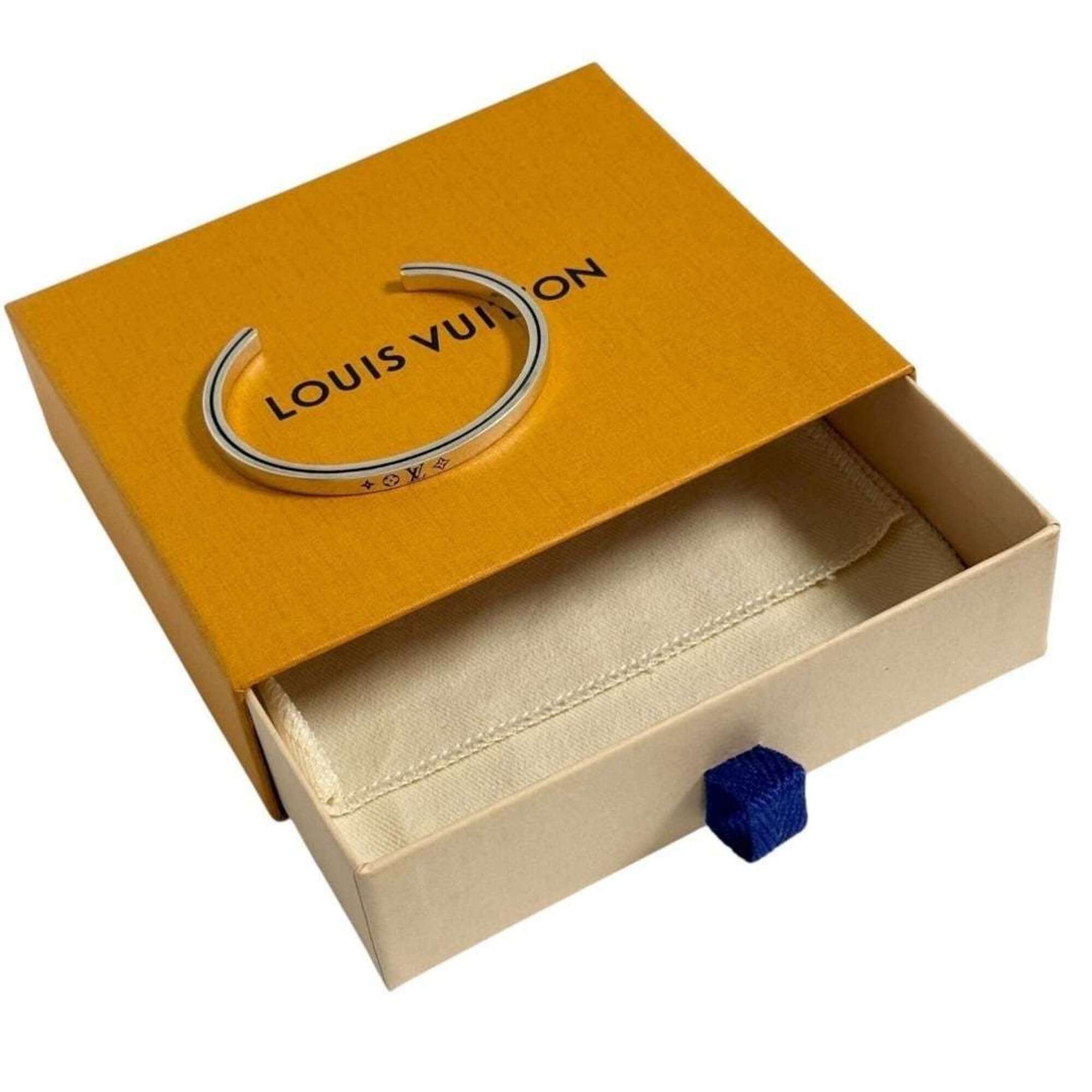 Louis Vuitton Louis Vuitton Men's Cuff Bracelet LV Tailor Bangle 925 Size ONE SIZE - 10 Thumbnail