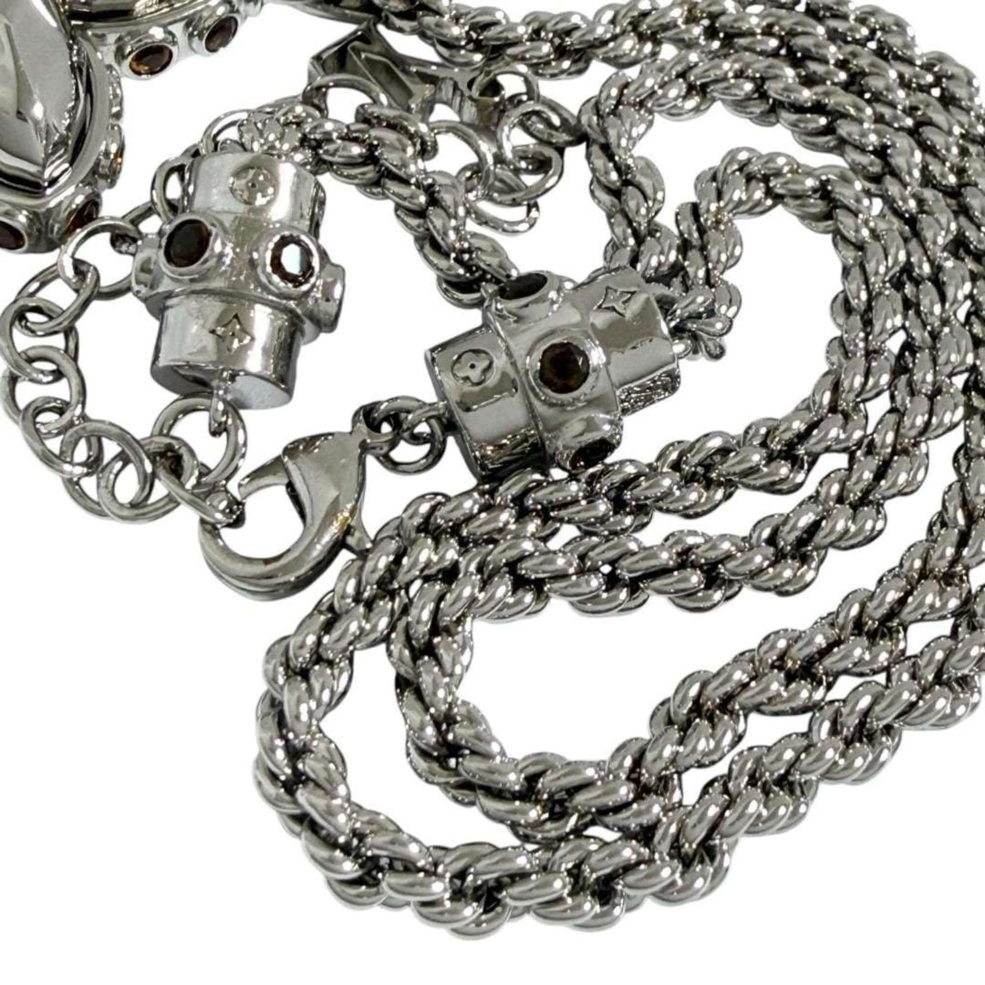 Louis Vuitton Louis Vuitton Men's Pendant LV Flower Stud Necklace Size ONE SIZE - 6 Thumbnail