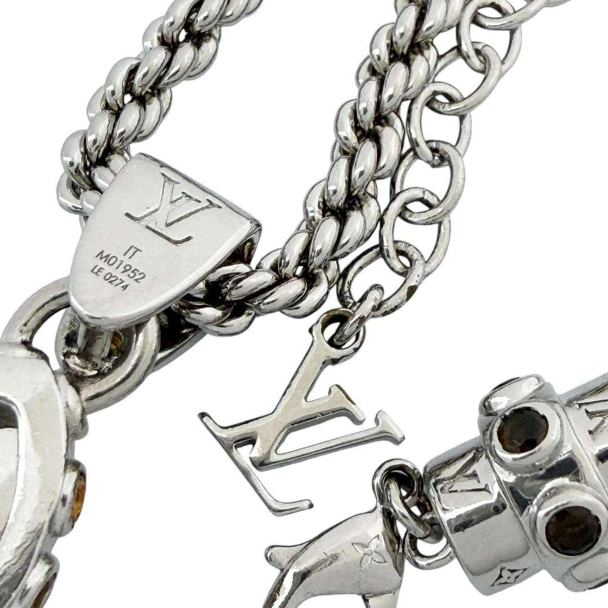 Louis Vuitton Louis Vuitton Men's Pendant LV Flower Stud Necklace Size ONE SIZE - 7 Thumbnail