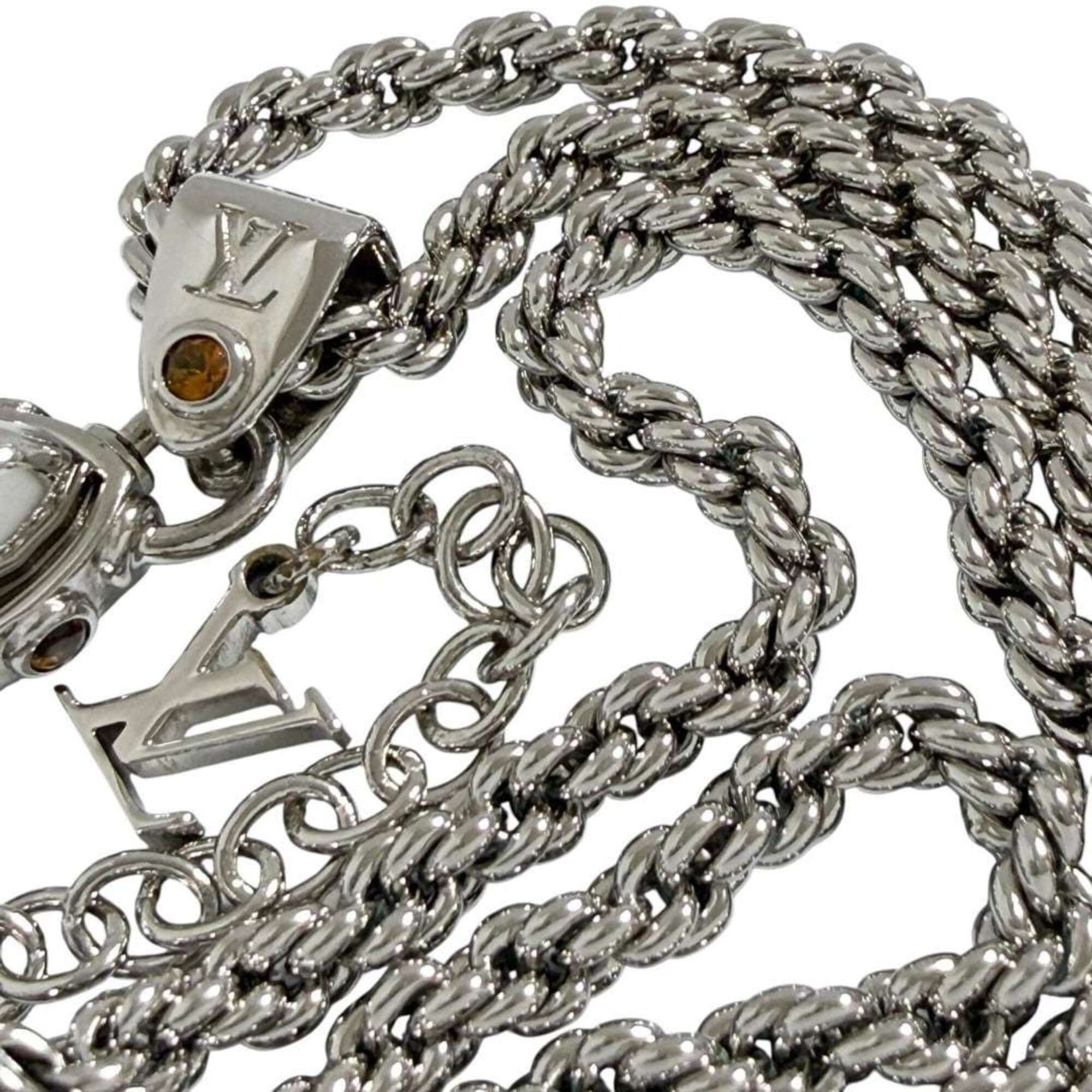 Louis Vuitton Louis Vuitton Men's Pendant LV Flower Stud Necklace Size ONE SIZE - 5 Thumbnail