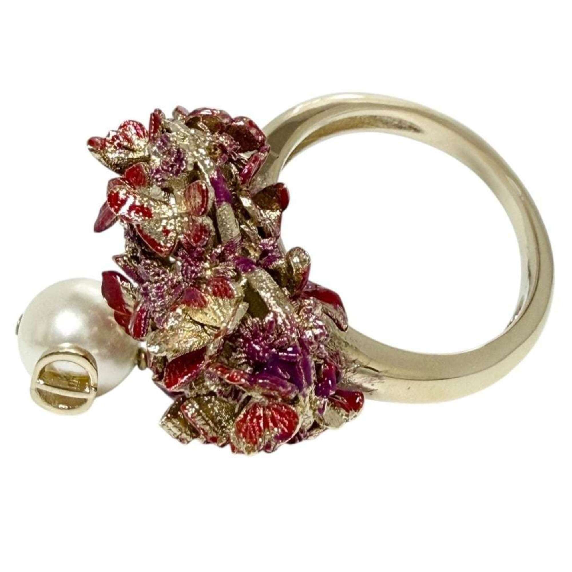 Dior Christian Dior Dior Women's Le Coeur des Papillons Ring, Size 13-14 (L) Size ONE SIZE - 3 Thumbnail
