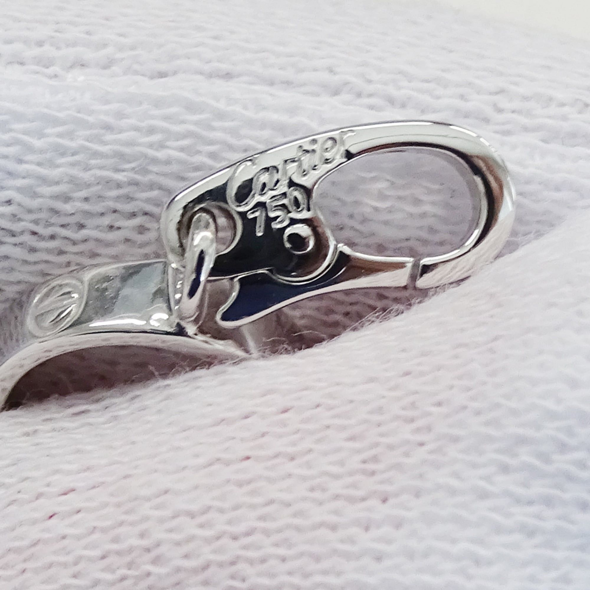 Cartier Cartier pendant top, women's and men's, brand charm, 750WG, Love, white gold jewelry. Size ONE SIZE - 7 Thumbnail