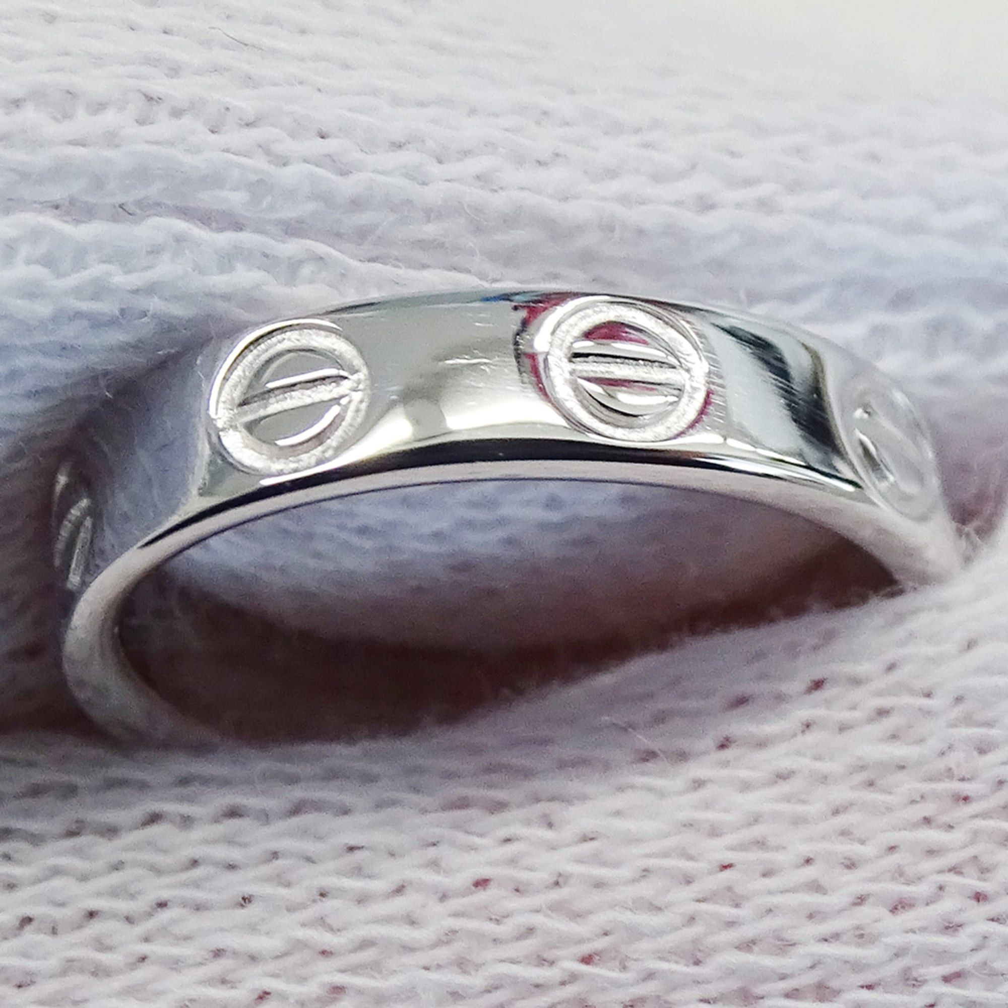 Cartier Cartier pendant top, women's and men's, brand charm, 750WG, Love, white gold jewelry. Size ONE SIZE - 6 Thumbnail