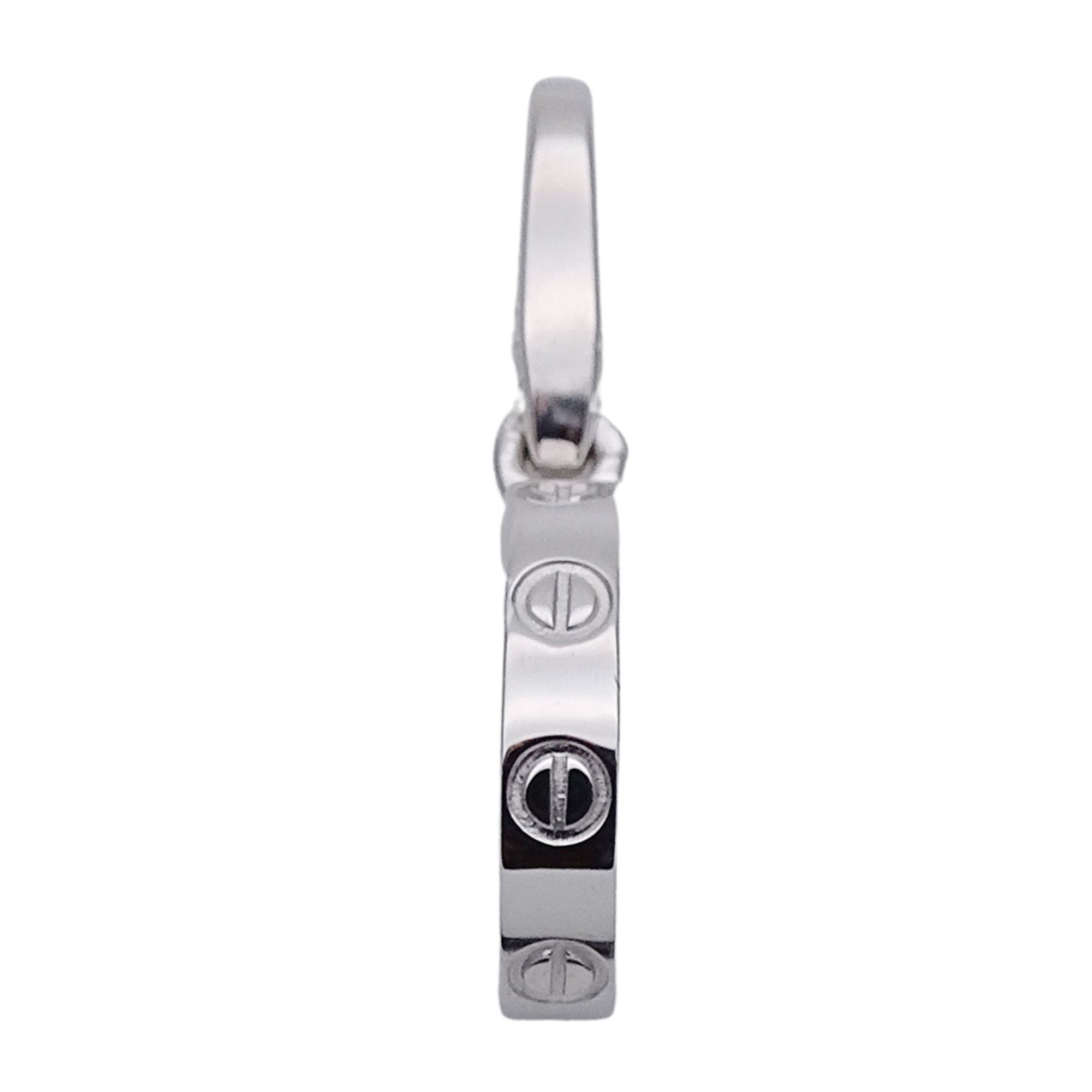 Cartier Cartier pendant top, women's and men's, brand charm, 750WG, Love, white gold jewelry. Size ONE SIZE - 3 Thumbnail