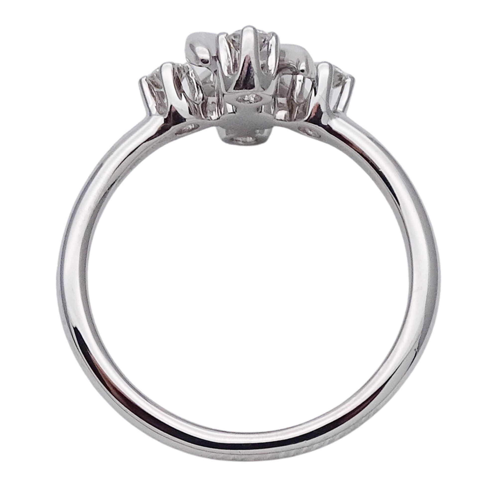 Tiffany & Co. Tiffany & Co. Women's Ring, Brand Name, PT950 Platinum, Diamond, Jean Schlumberger, Approx. 1cm, Jewelry Size ONE SIZE - 5 Thumbnail
